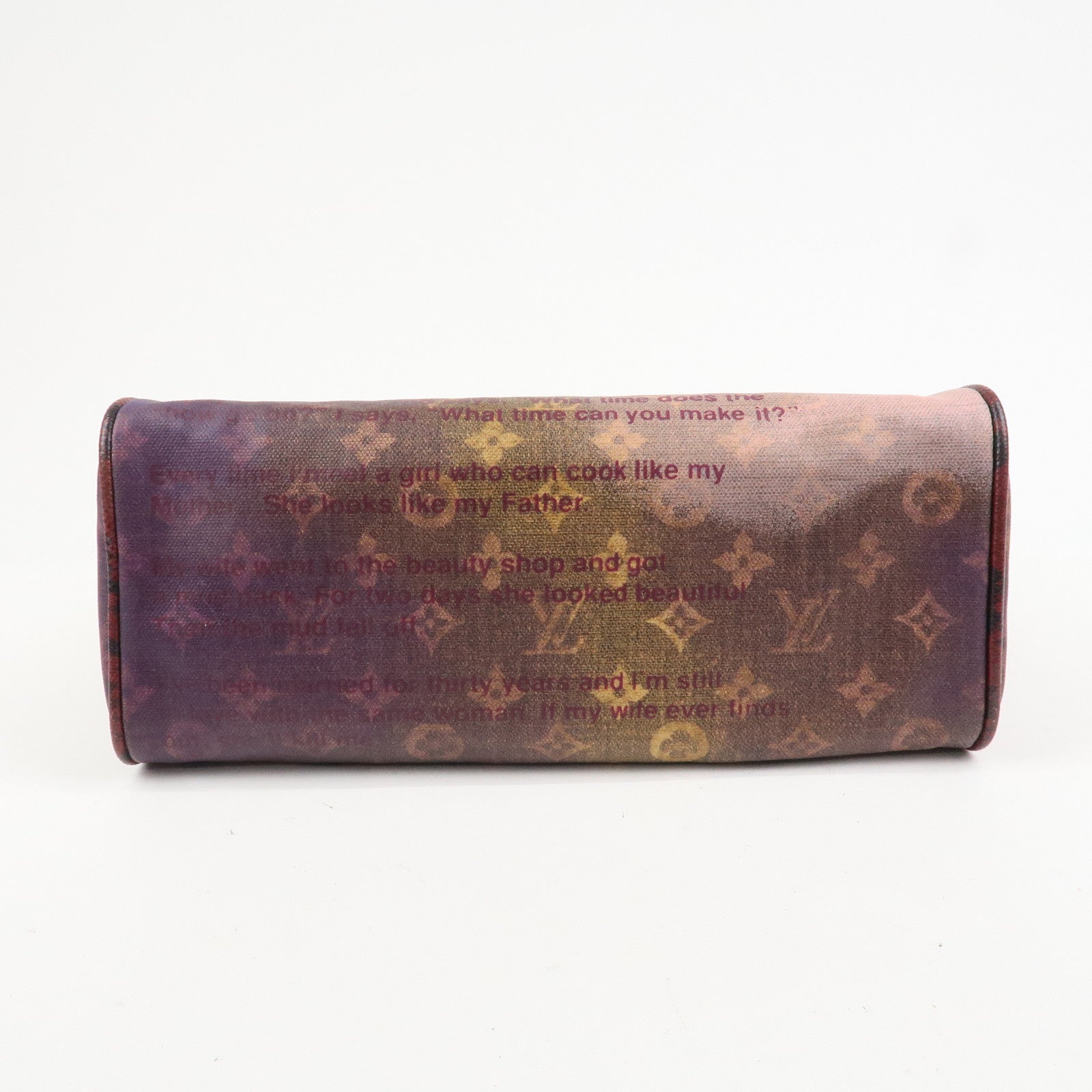 Louis Vuitton Monogram Jokes Graduate Tote Bag Violet M95739