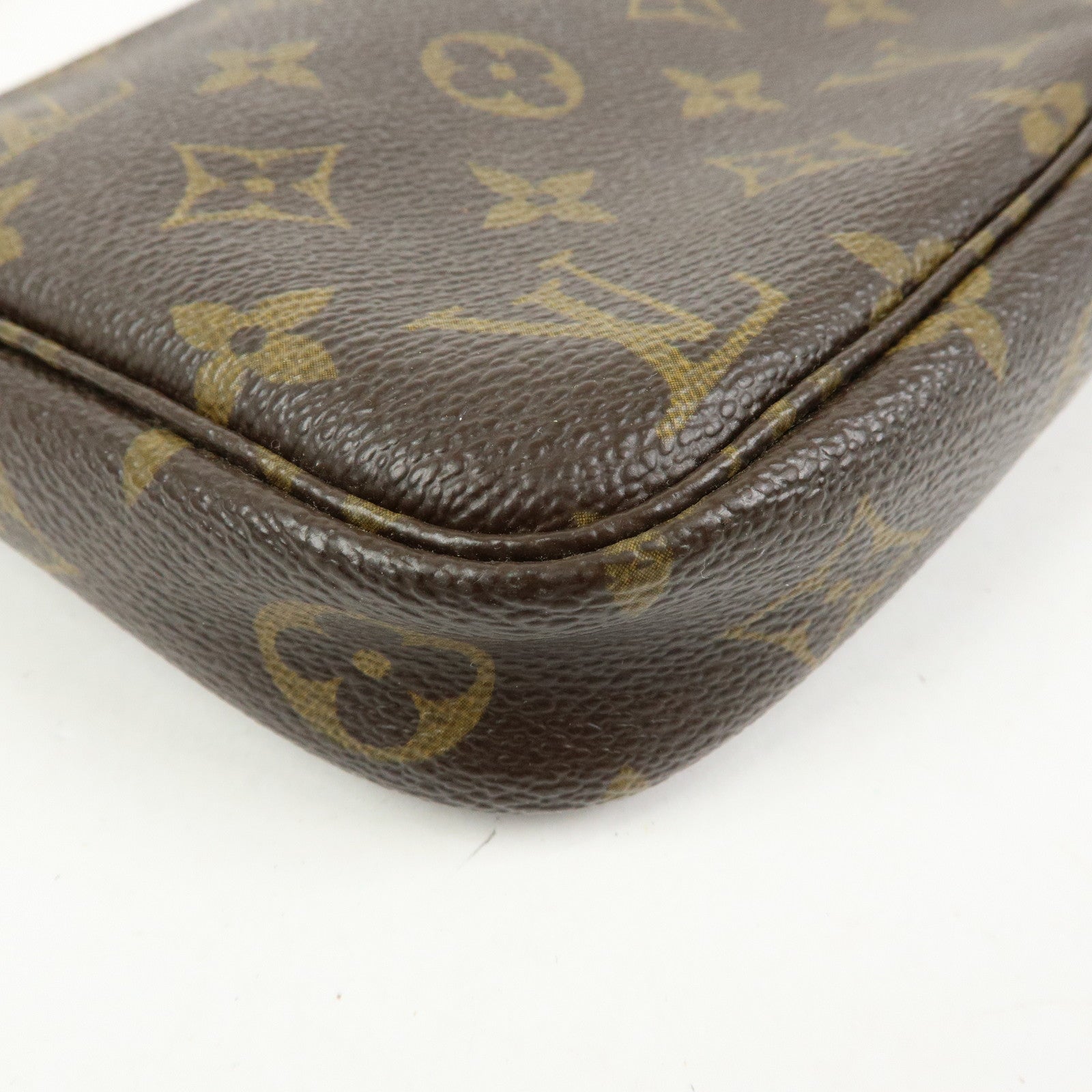 Louis Vuitton Monogram Pochette Accessoires Pouch Hand Bag M51980