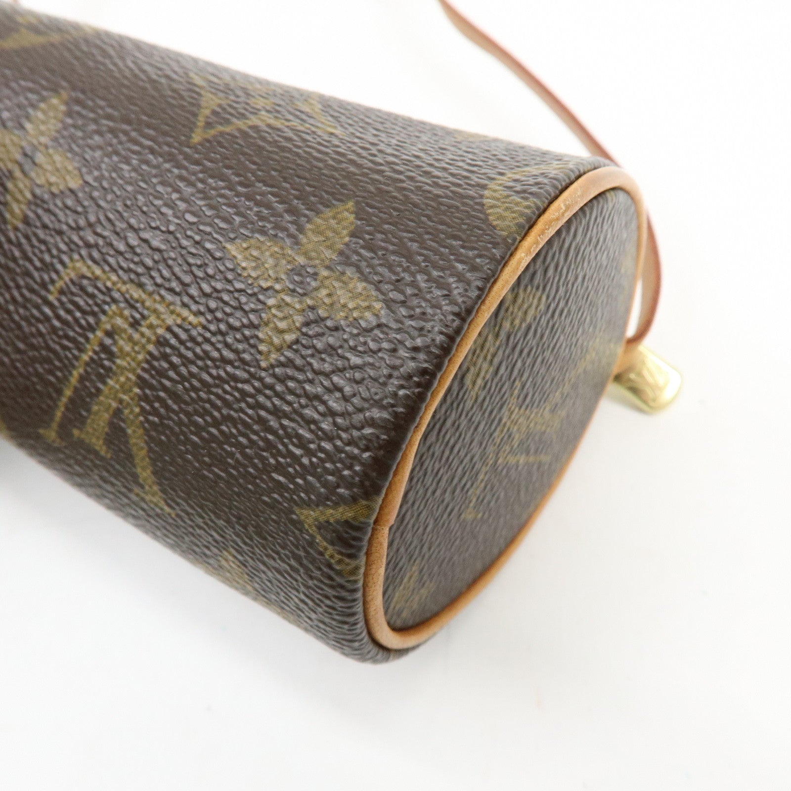 Louis Vuitton Monogram Canvas Mini Pouch for Papillon Bag Brown