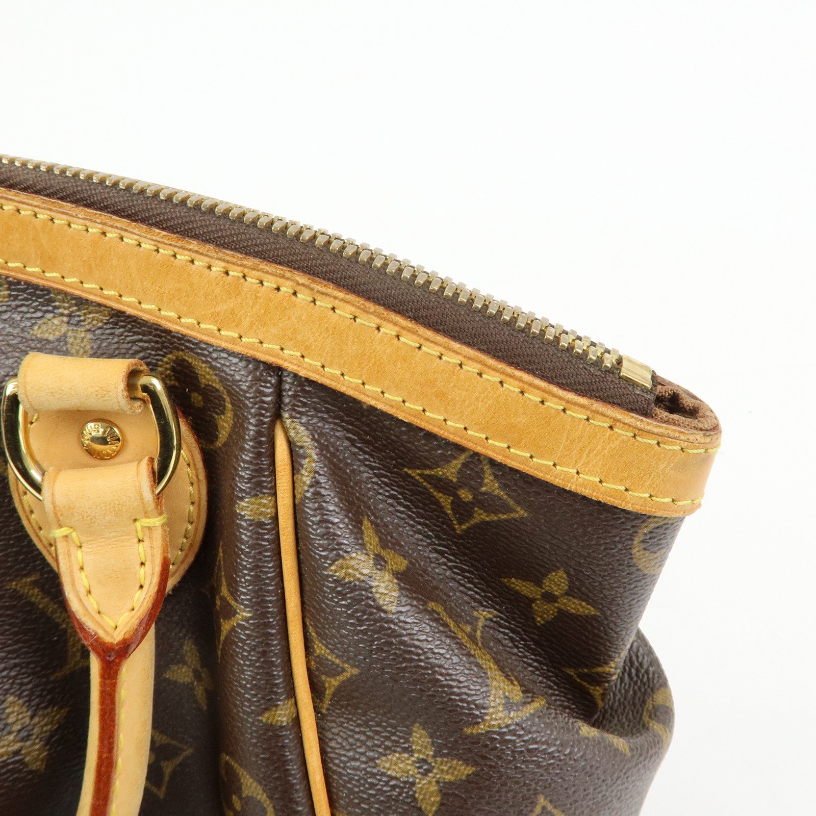 Louis Vuitton Monogram Tivoli PM Hand Bag Shoulder Bag Brown M40143