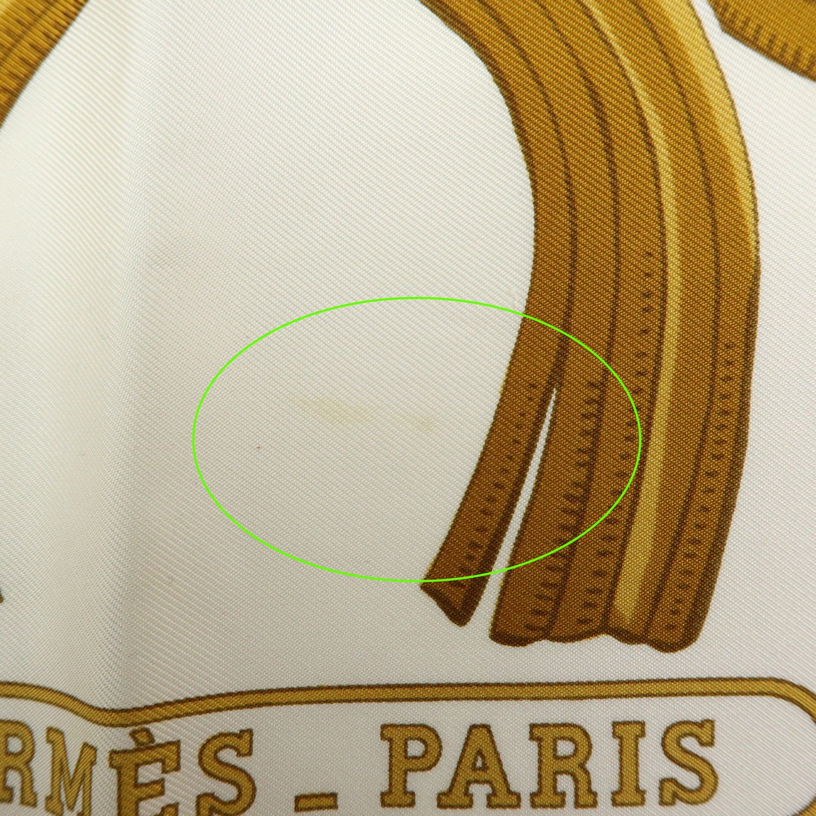 HERMES Carre 90 Silk100% Scarf Tigre Royal White Yellow Brown