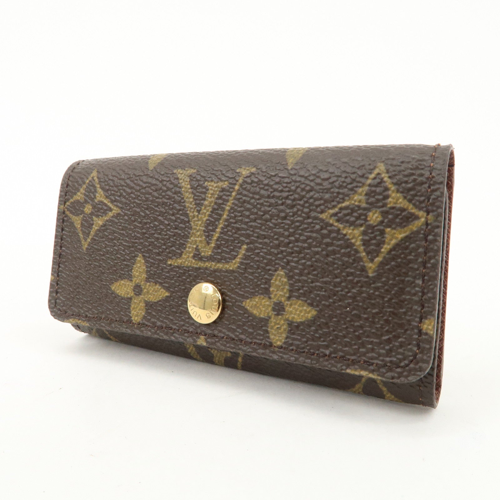 Louis Vuitton Monogram Multicles 4 Key Case Brown M69517