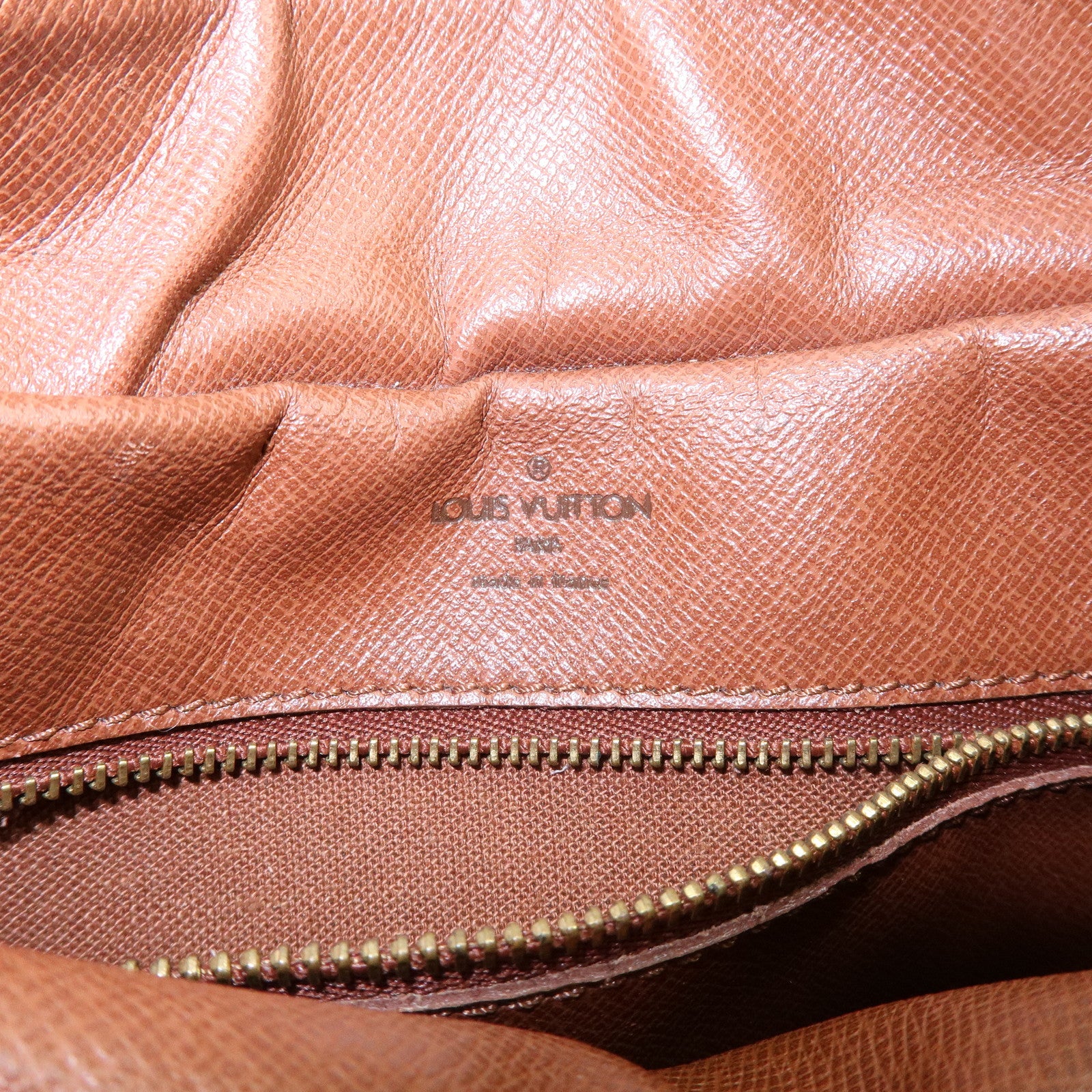 Louis Vuitton Monogram Boulogne 30 Shoulder Bag Brown M51265