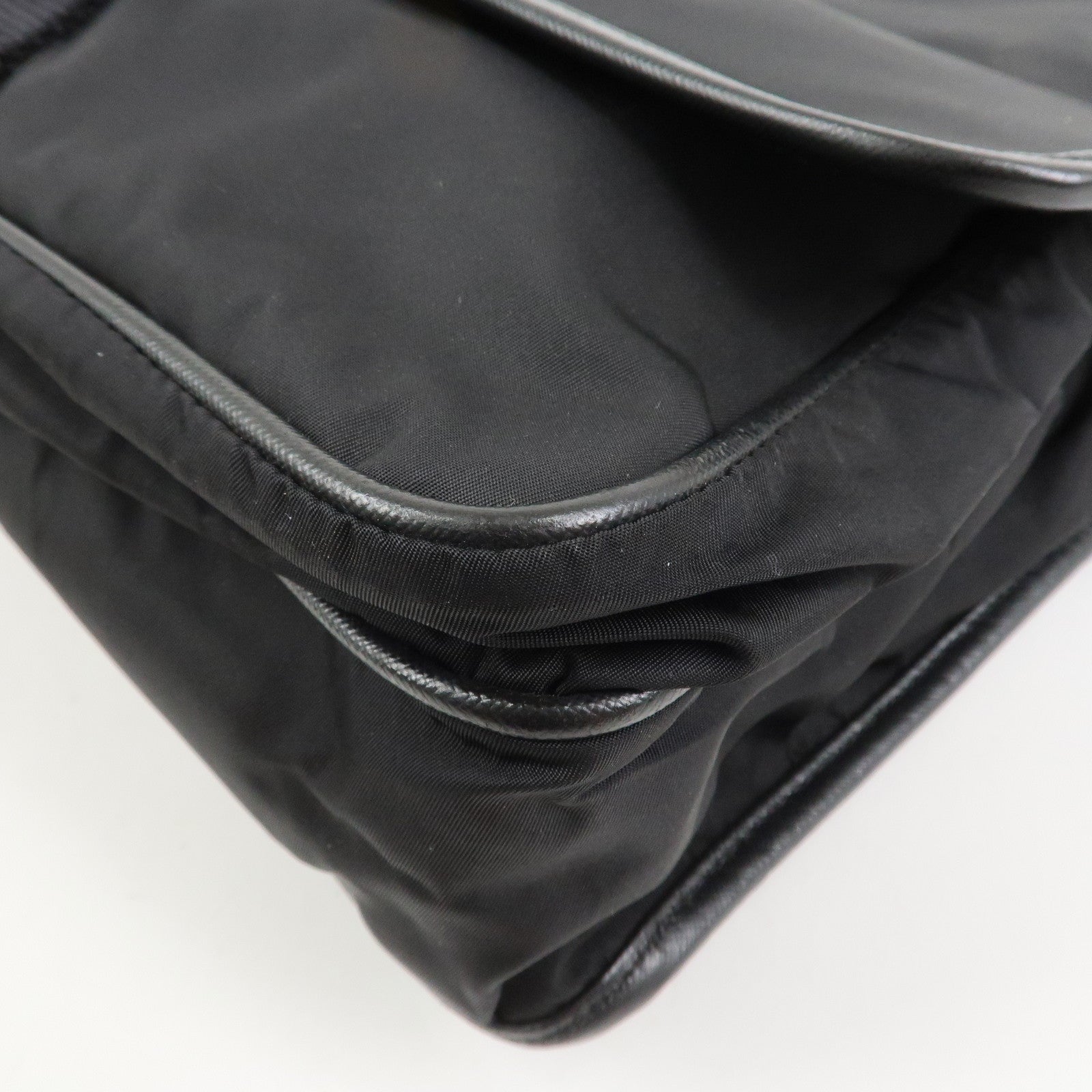 PRADA - Nylon   Saffiano Leather Black 2DV166