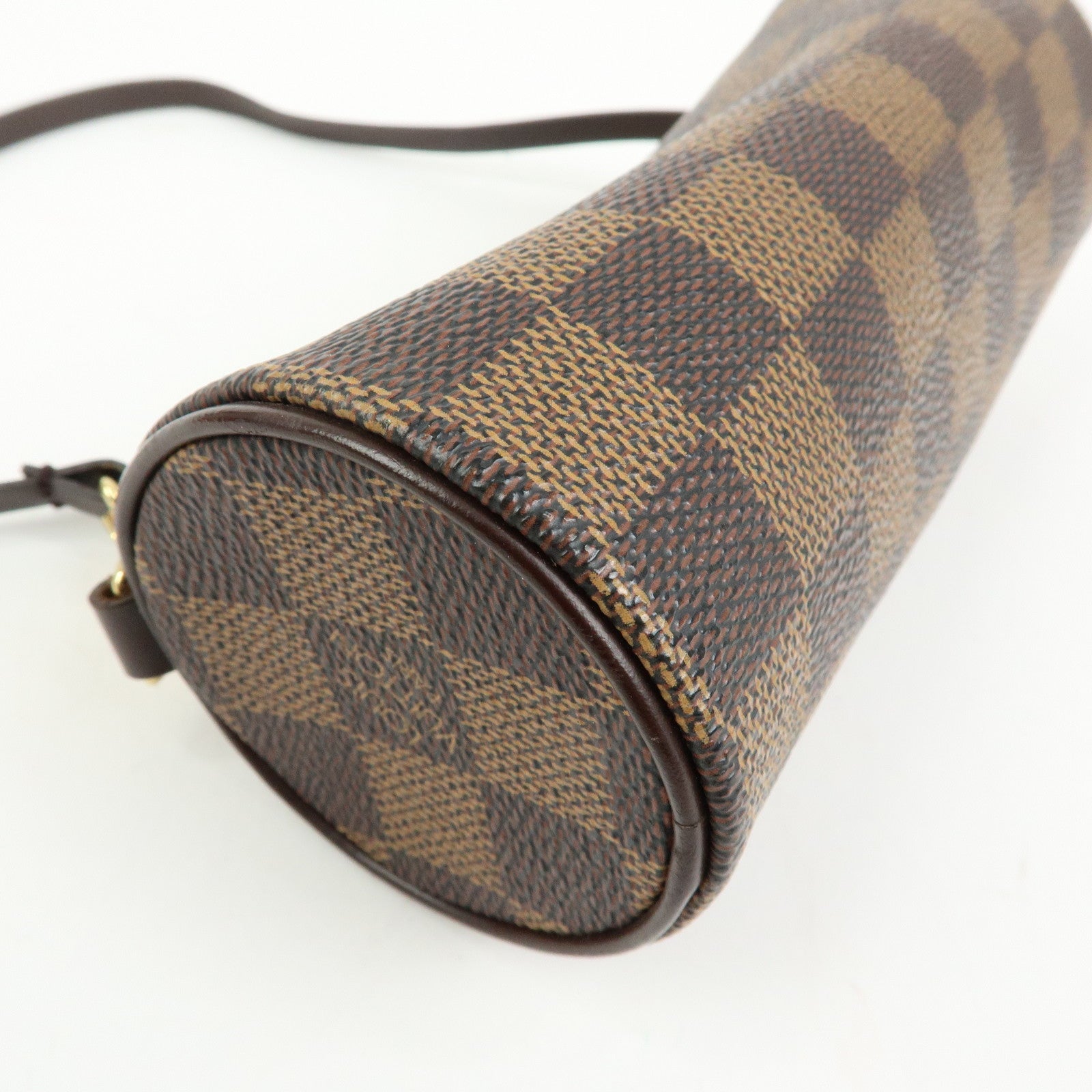 Louis Vuitton Dameir Mini Pouch for Papillon Bag Damier Ebene Brown