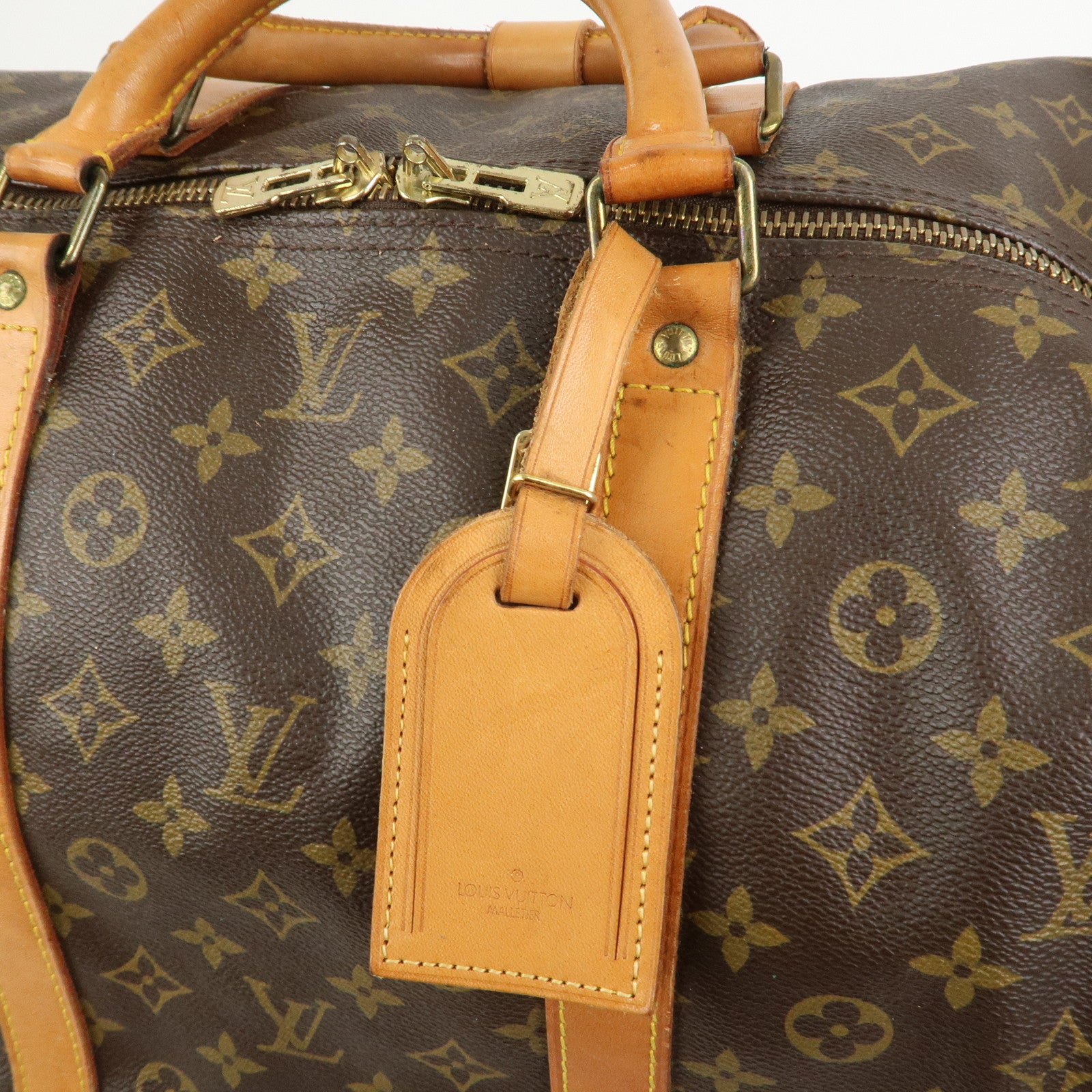 Louis Vuitton Monogram Keep All Bandouliere 60 Boston Bag M41412