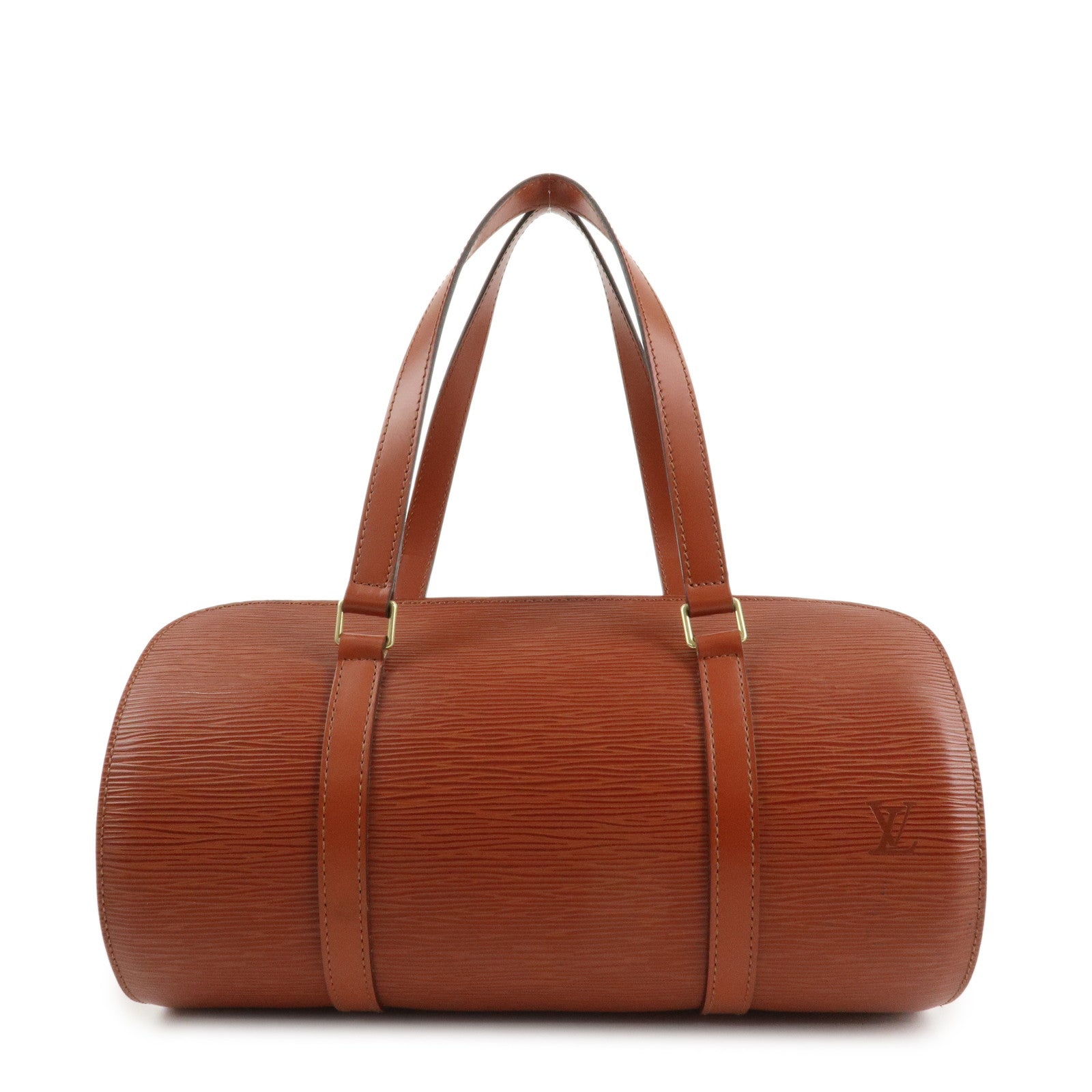 Louis Vuitton Epi Soufflot Shoulder Bag Kenya Brown M52223 Used