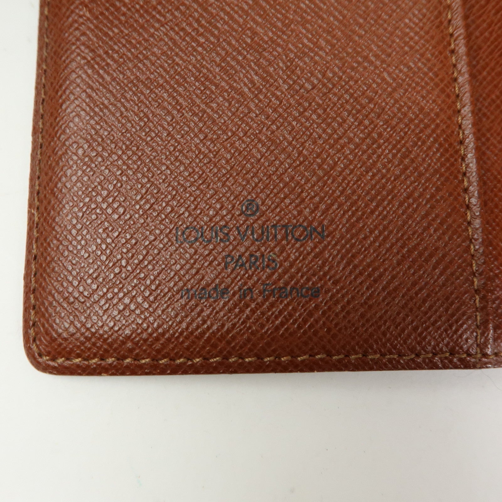 Louis Vuitton Monogram Agenda PM Planner Cover Brown R20005