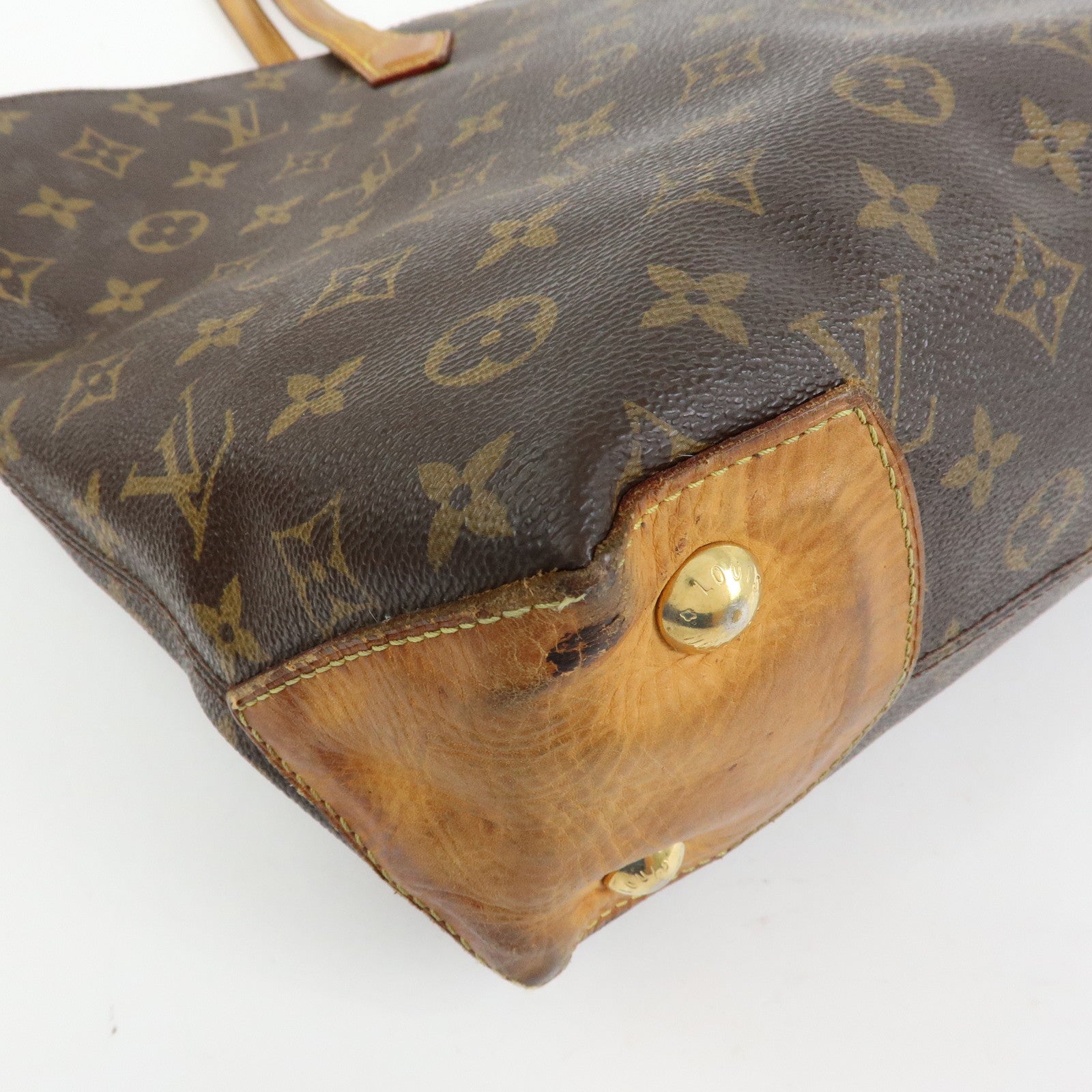 Louis Vuitton Monogram Wilshire MM Tote Bag Brown M45644
