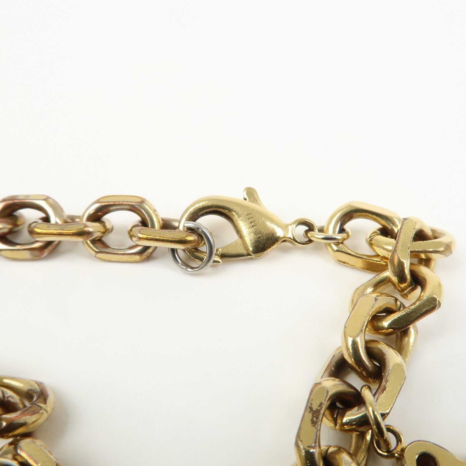 Louis Vuitton Bracelet Hyde and Seek Metal Bracelet Gold M66531