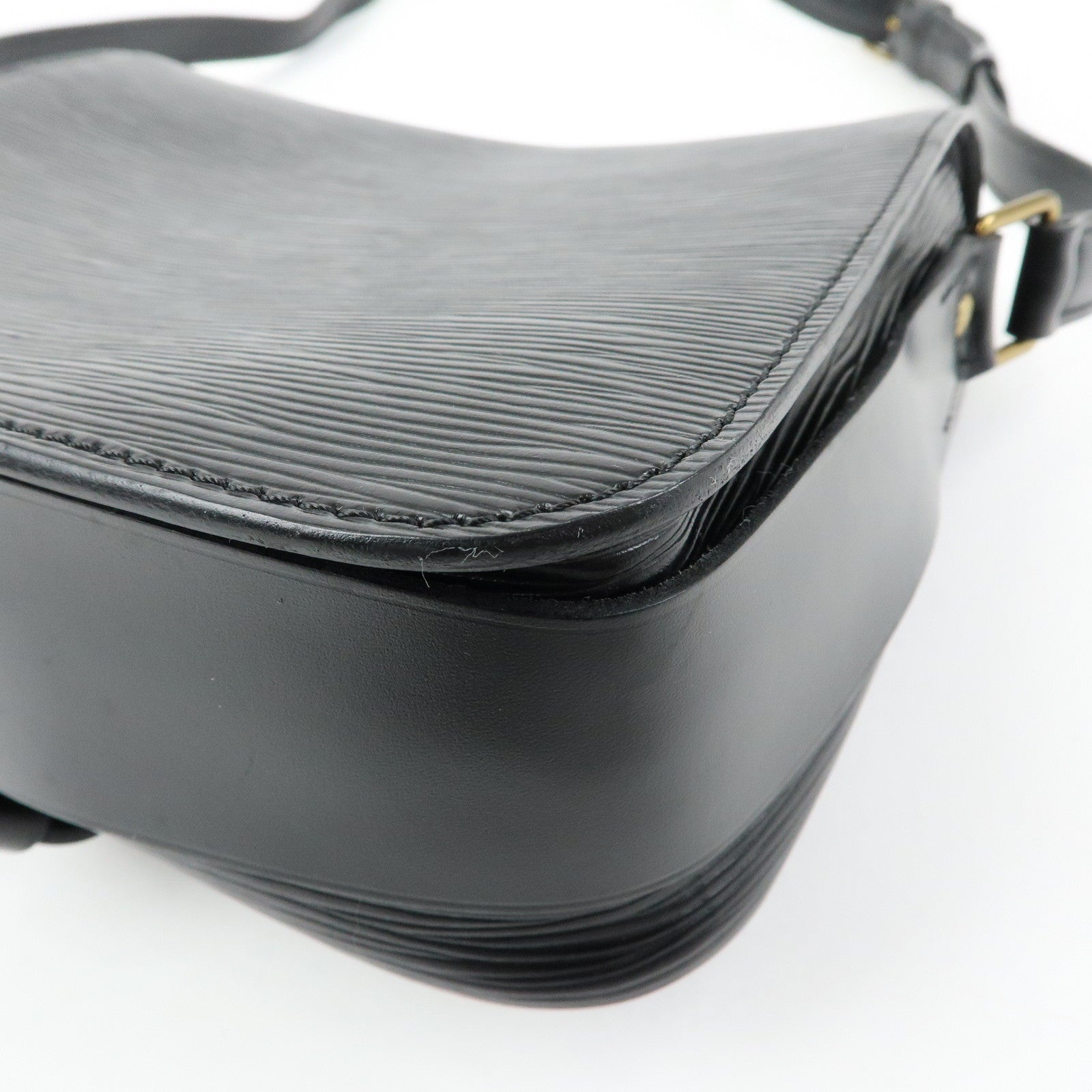 Louis Vuitton Epi Leather Cartouchiere Shoulder Bag Noir M52242