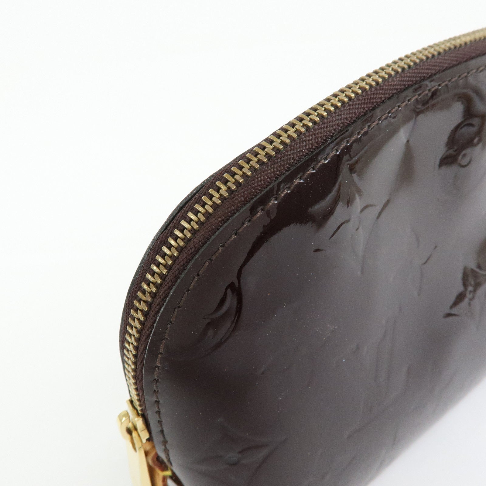 Louis Vuitton Monogram Vernis Pochette Cosmetic Pouch M91495