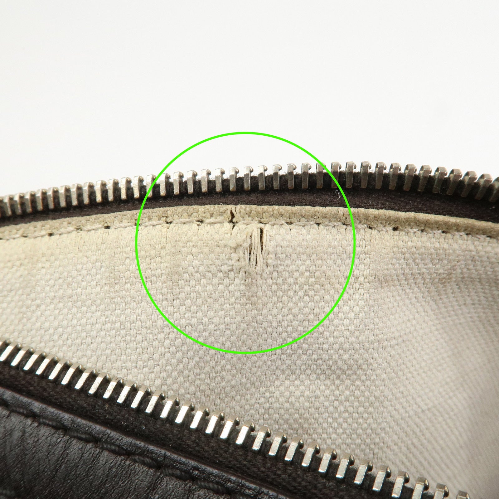 GUCCI Sherry GG Canvas Leather 2Way Bag Boston Bag Brown 247205