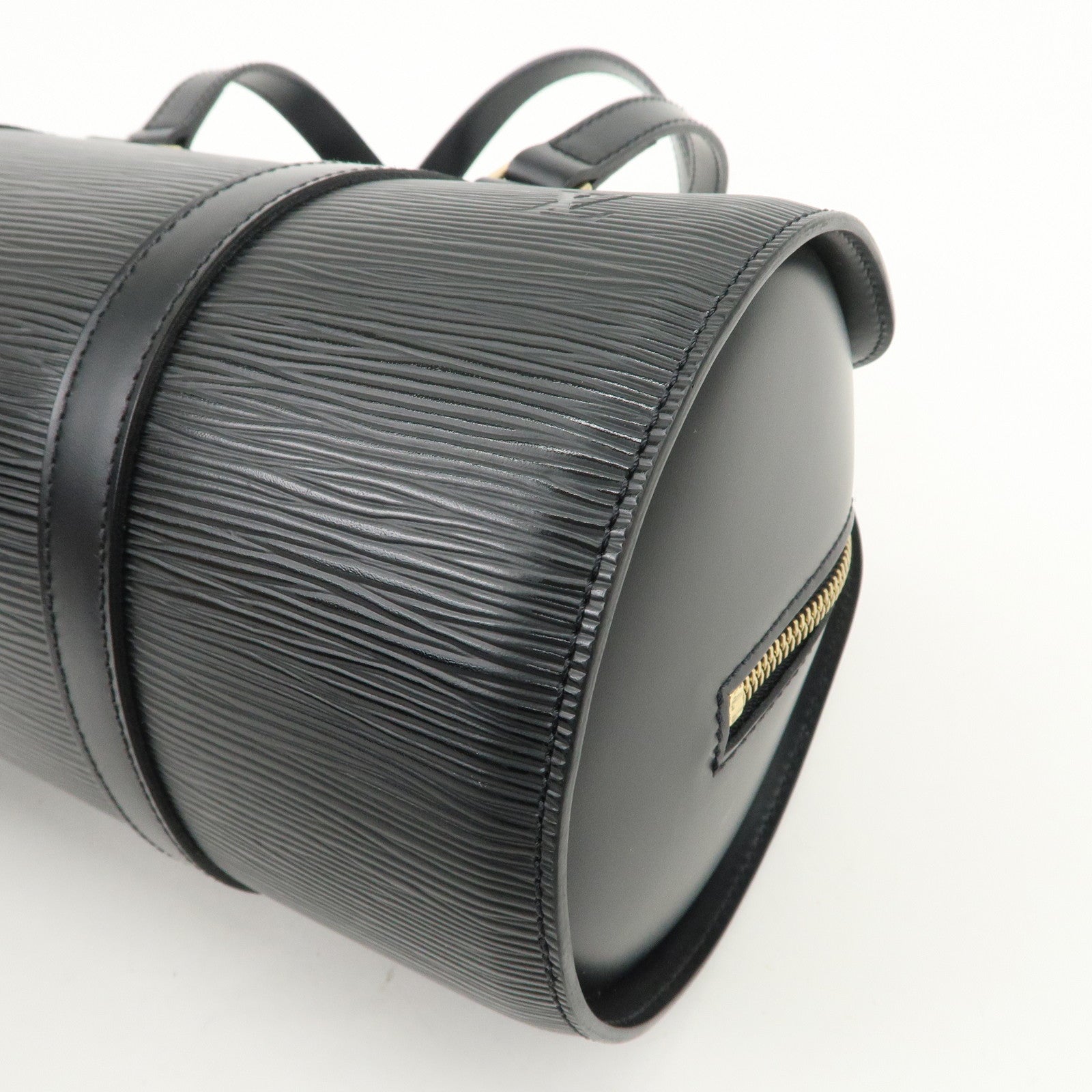 Louis Vuitton Epi Soufflot Hand Bag Shoulder Bag Noir M52862