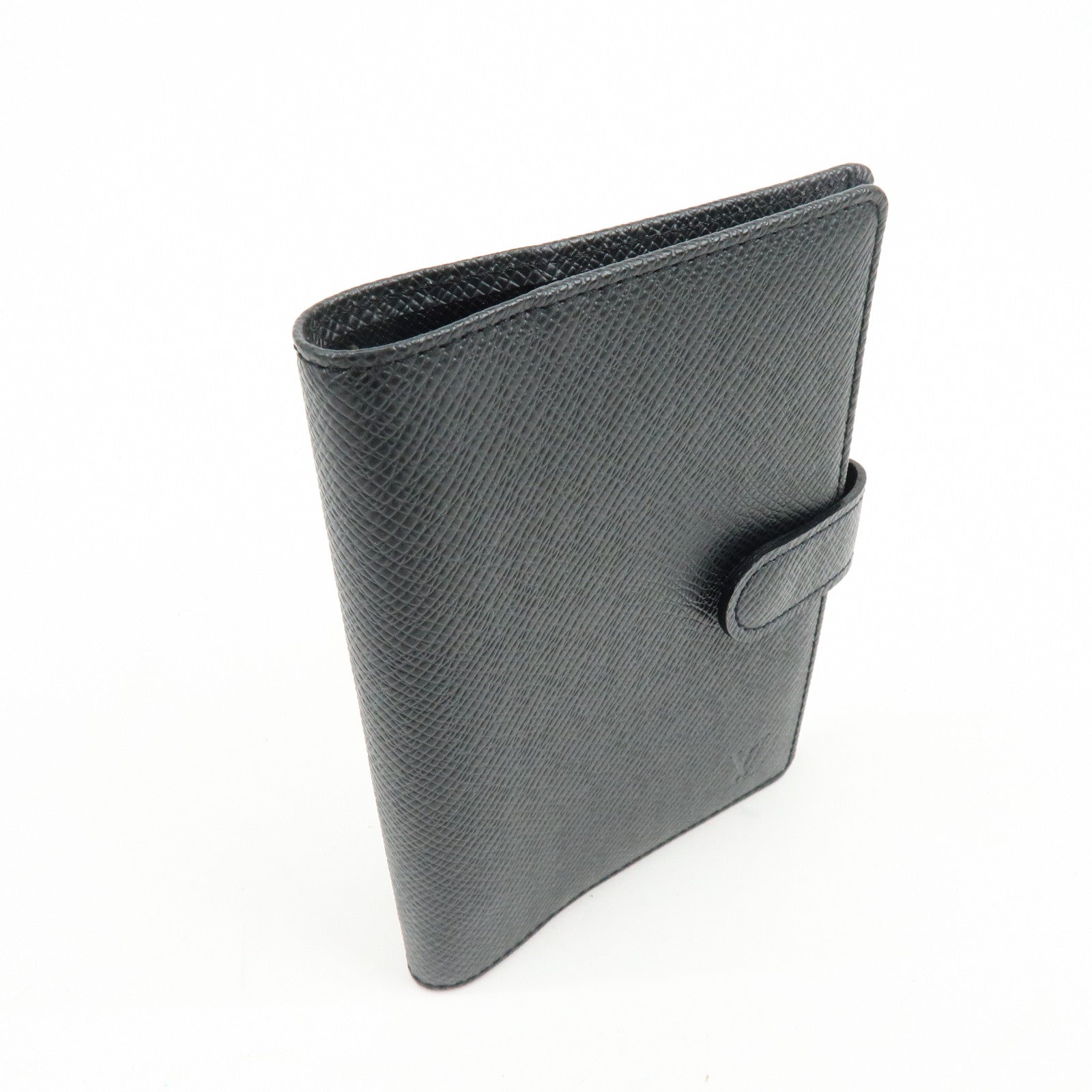 Louis Vuitton Taiga Leather Agenda PM Planner Cover Ardoise R20426