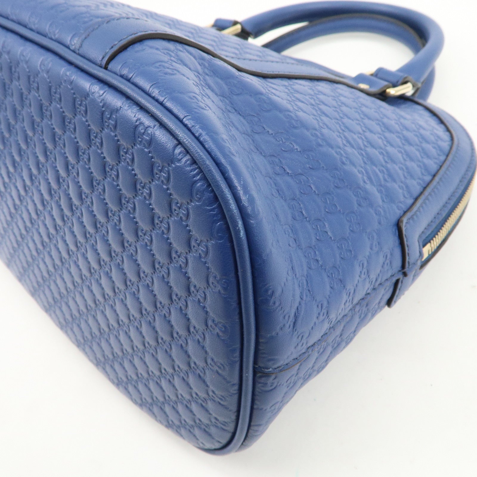 GUCCI Micro Guccissima Leather 2WAYBag Hand Bag Shoulder Bag 449663