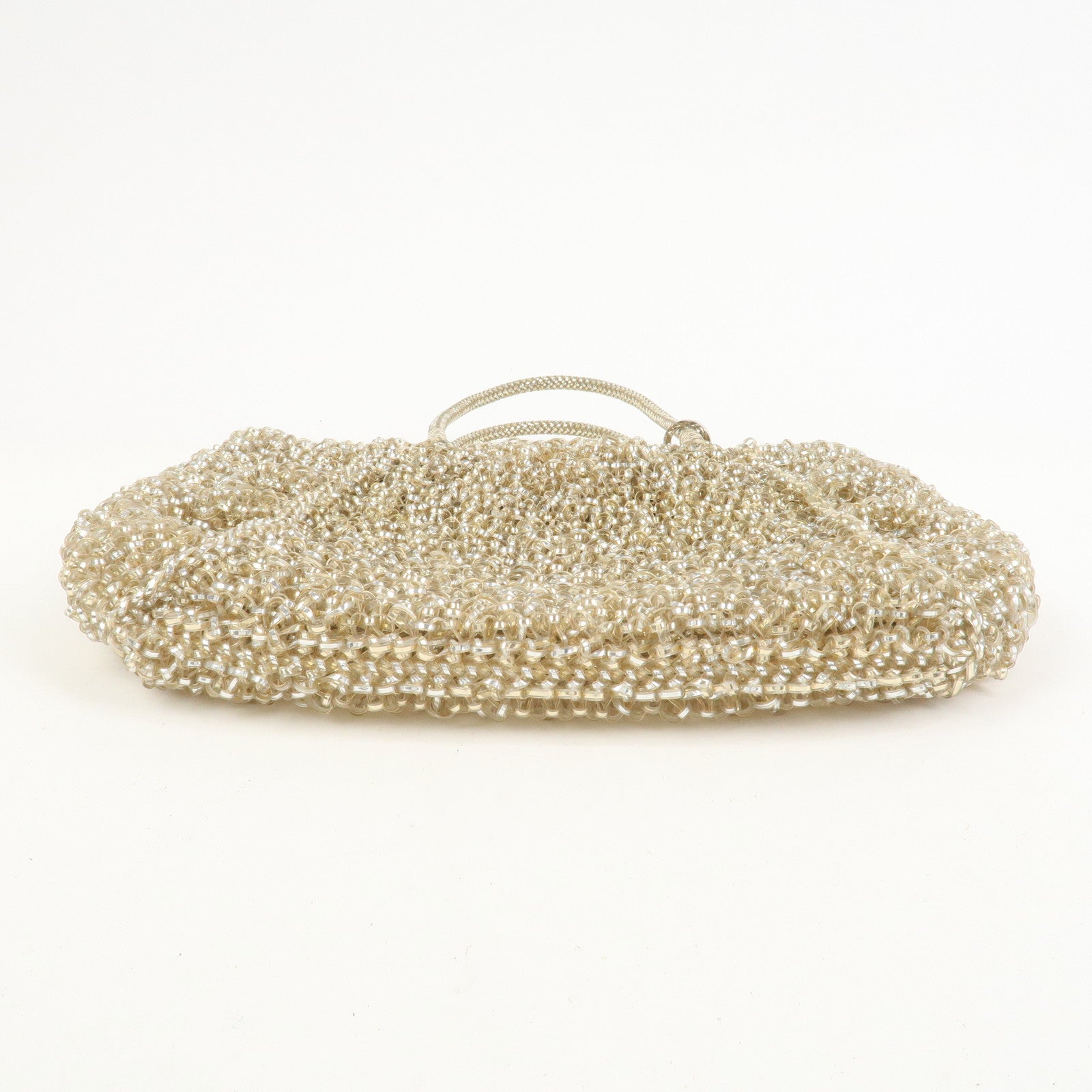 ANTEPRIMA Wire Bag PVC Hand Bag Shoulder Bag Gold