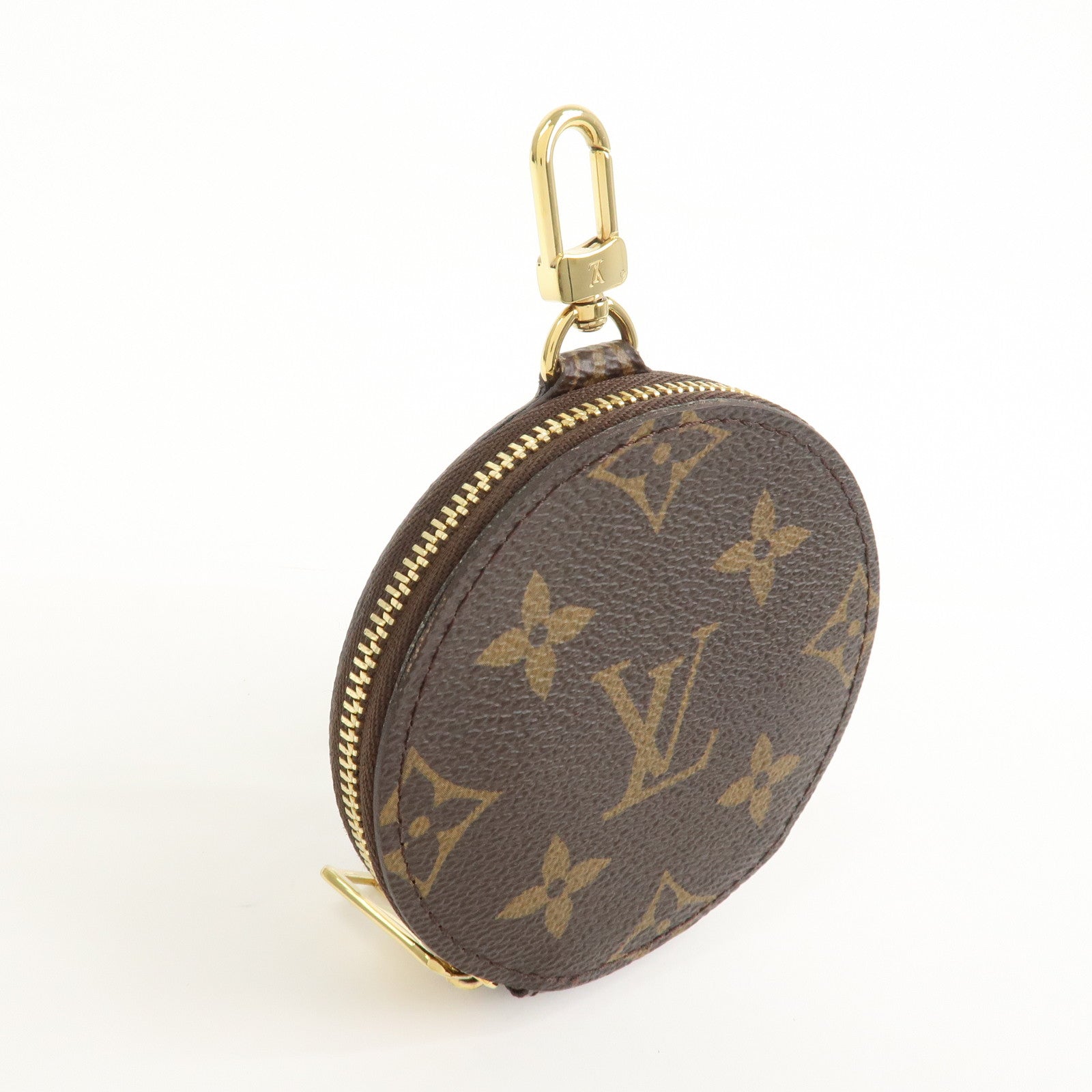 Louis Vuitton Monogram Canvas Coin Case Coin Wallet Brown