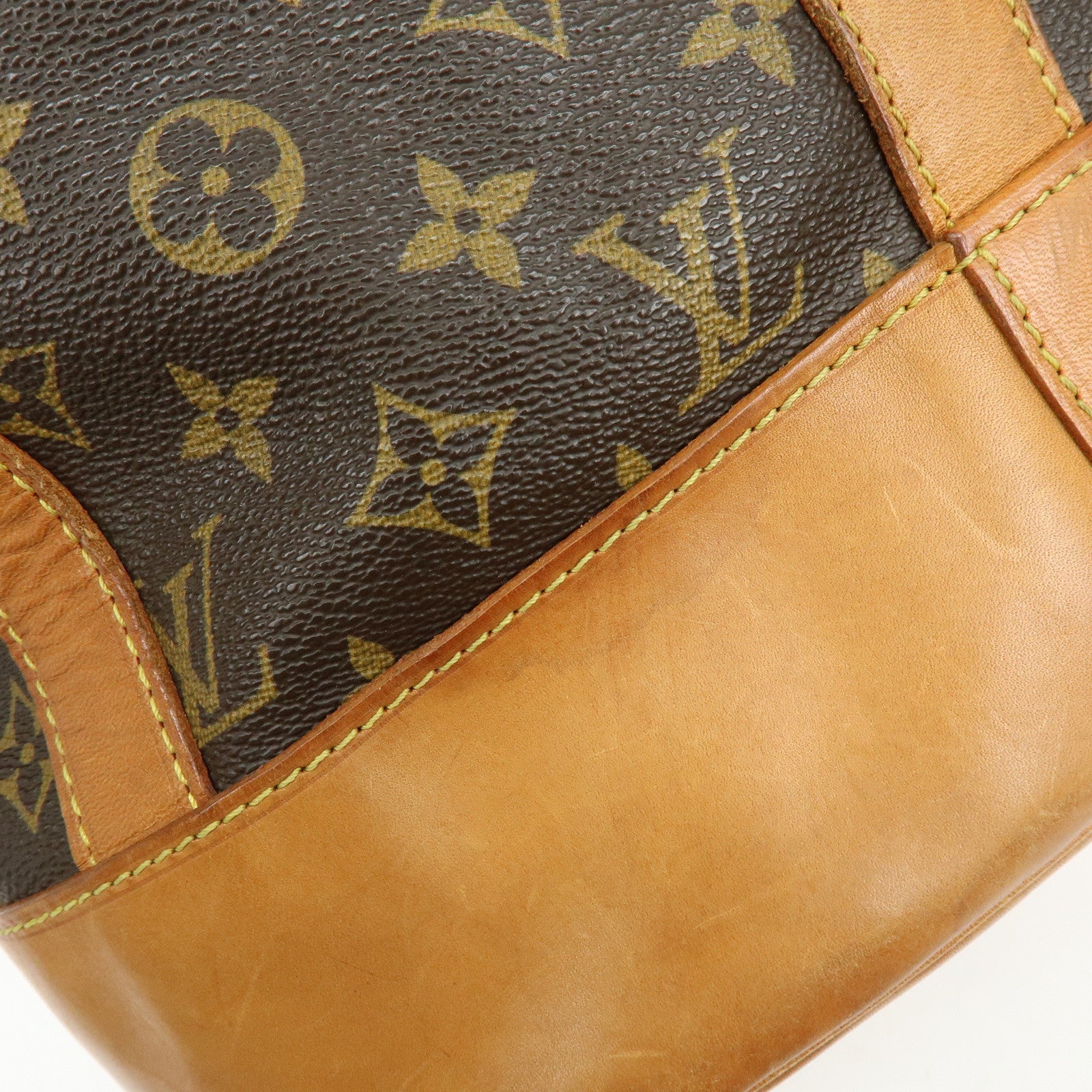 Louis Vuitton Monogram Randonnee GM Shoulder Bag Brown M42244