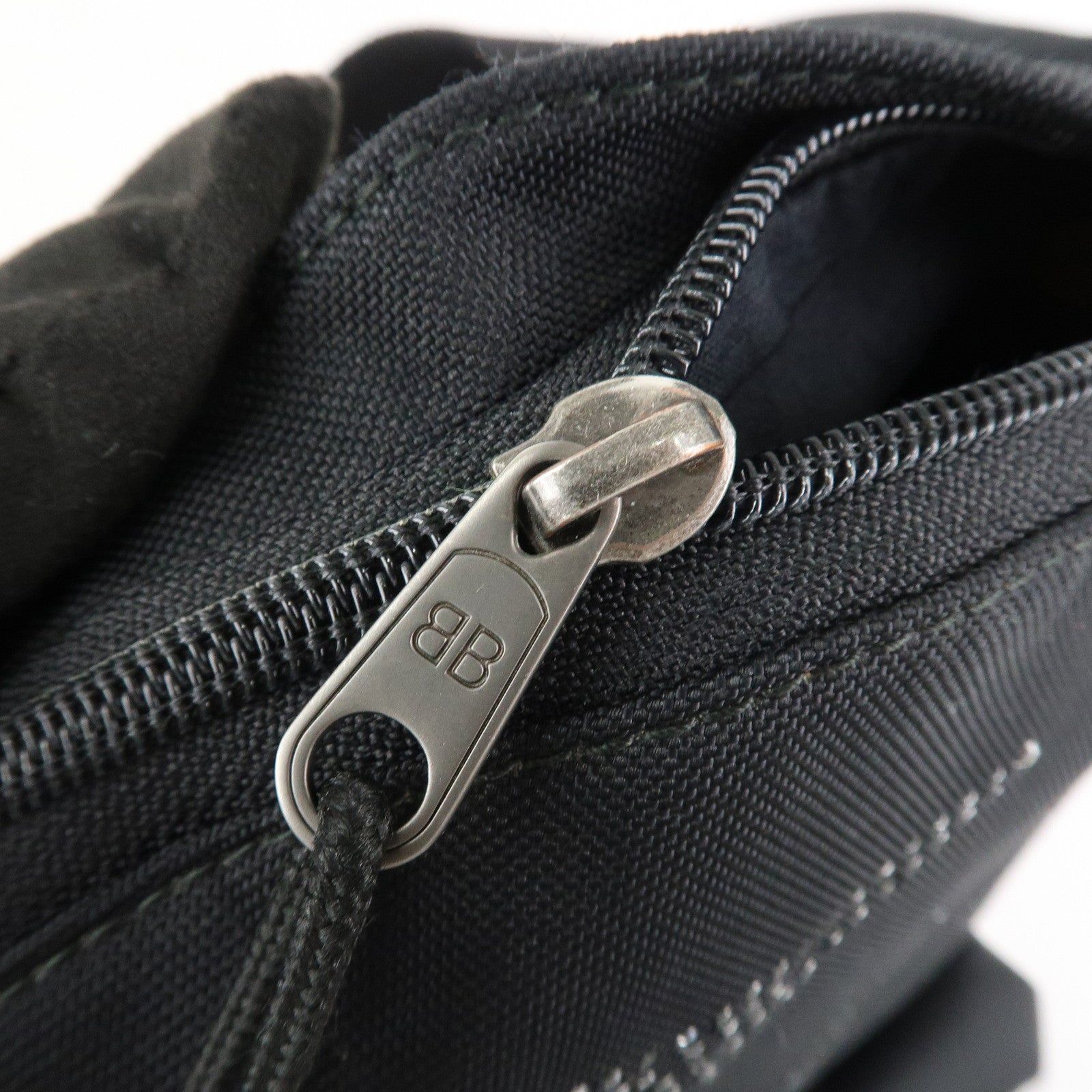 BALENCIAGA Explore Nylon Backpack Eiffel Tower Black 558163