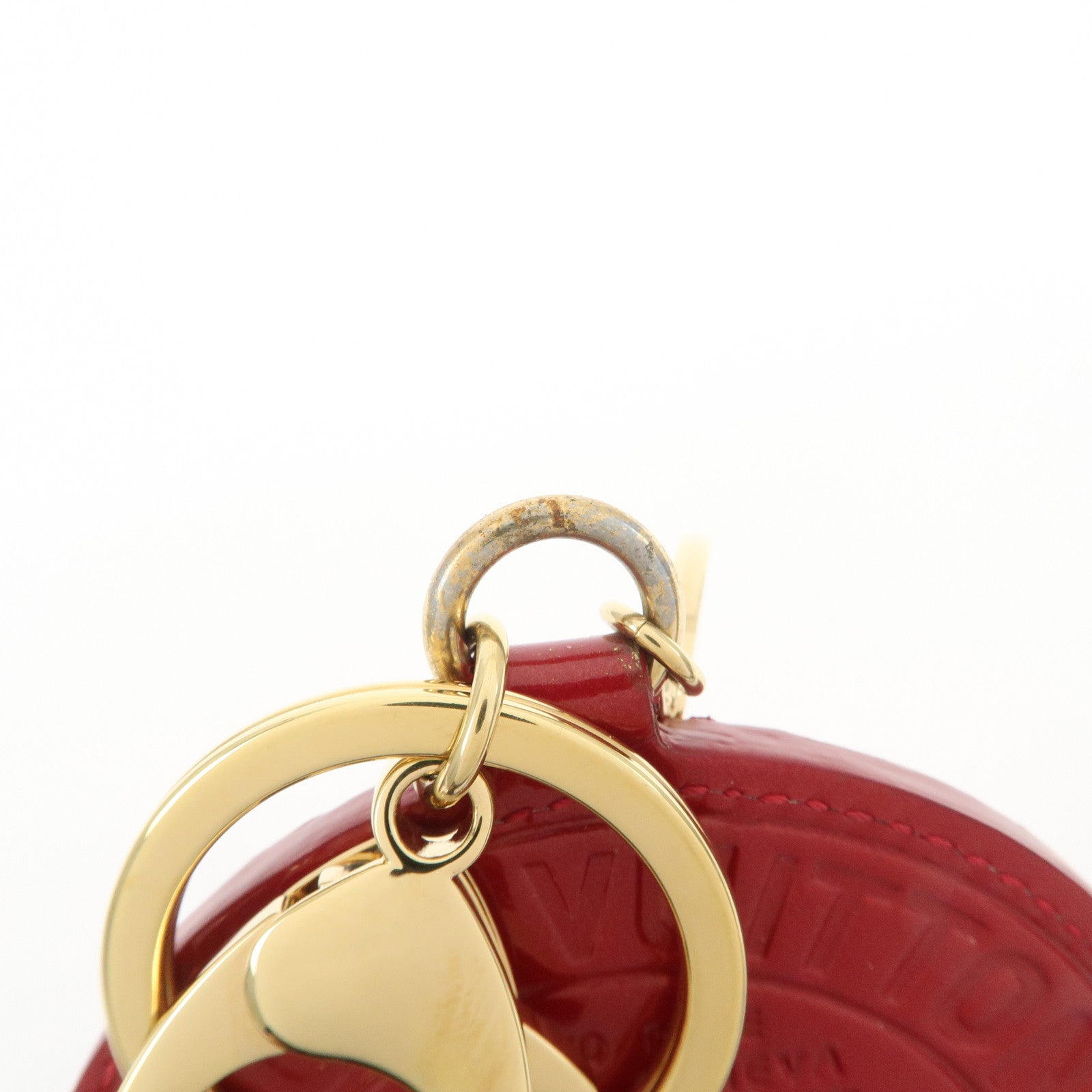 Louis Vuitton Vernis Porte Cles Ron T&B Bag Charm Key Charm M93605