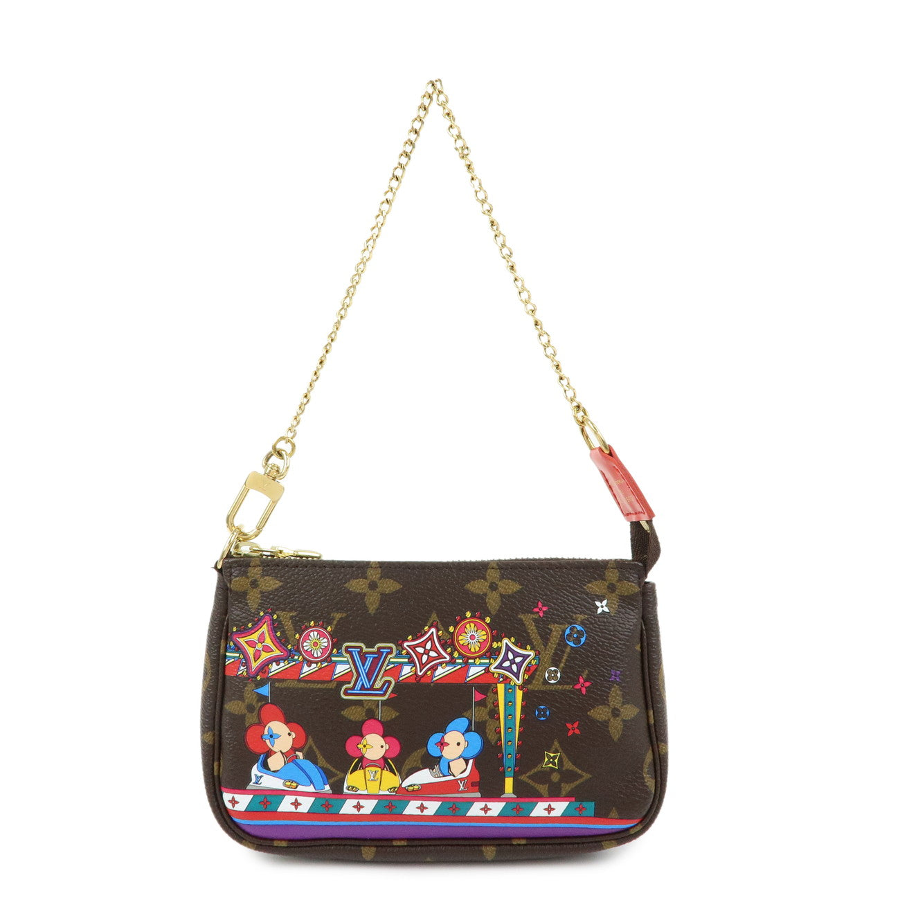 Louis Vuitton Monogram Vivienne Mini Pochette Accessoires M69976