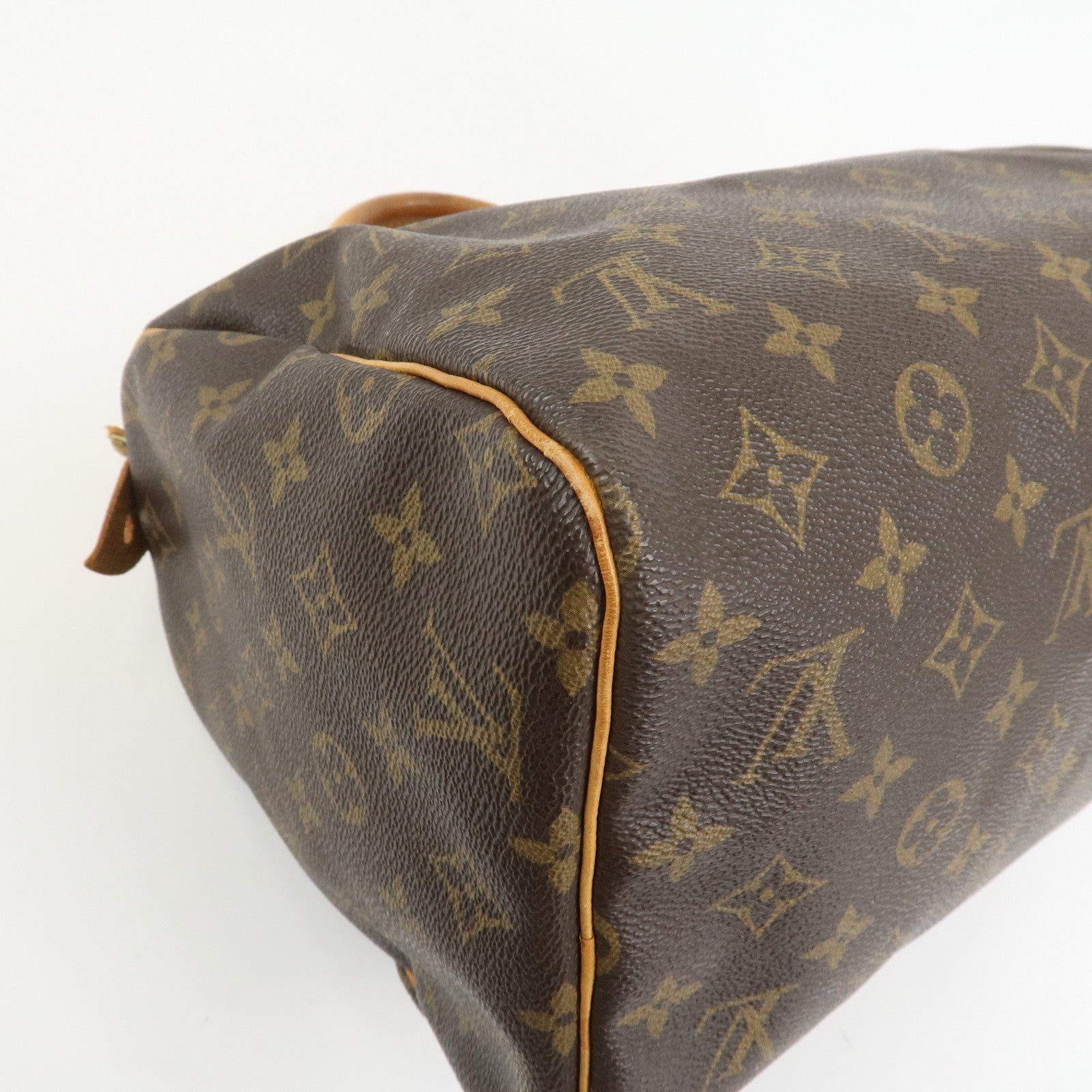 Louis Vuitton Monogram Speedy 30 Boston Bag Hand Bag Brown M41526