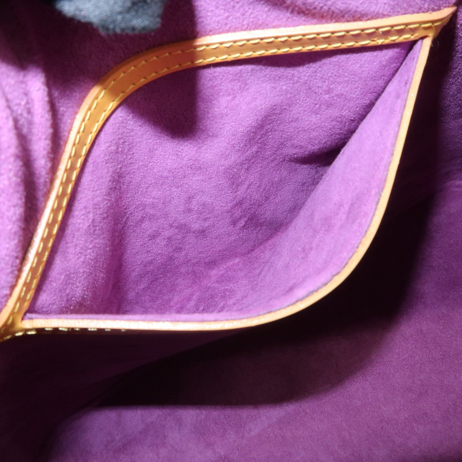 Louis Vuitton Epi Alma PM Hand Bag Tassili Yellow M52149