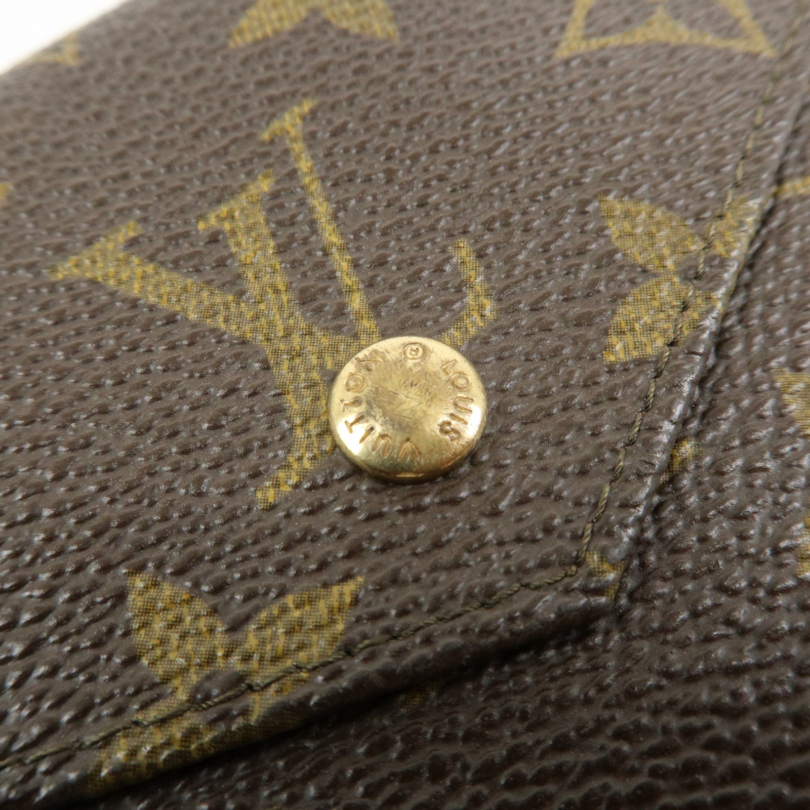 Louis Vuitton Monogram Porte Monnaie Billets Cartes Credit M61600