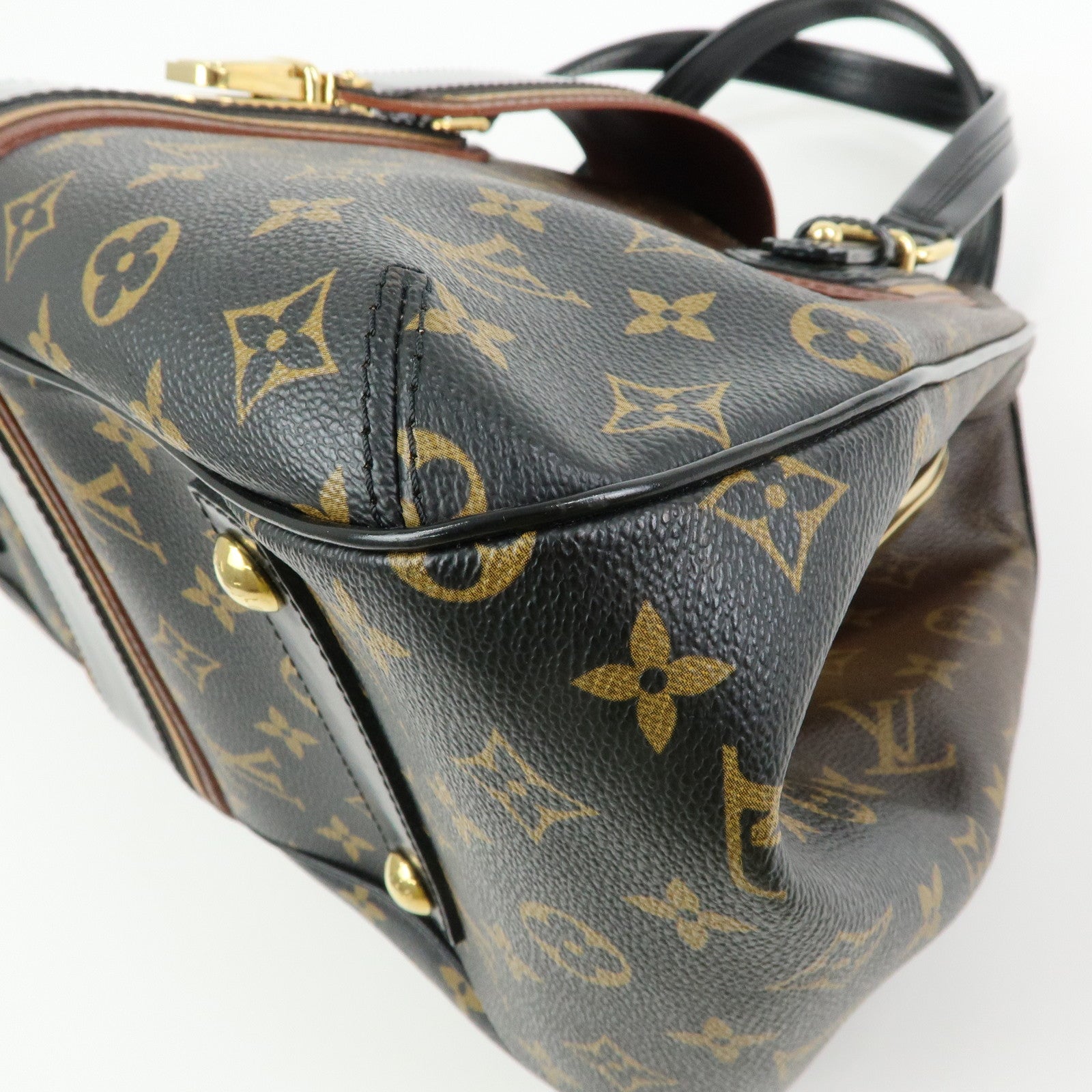 Louis Vuitton Monogram Mirage Griet Canvas Hand Bag Noir M95579