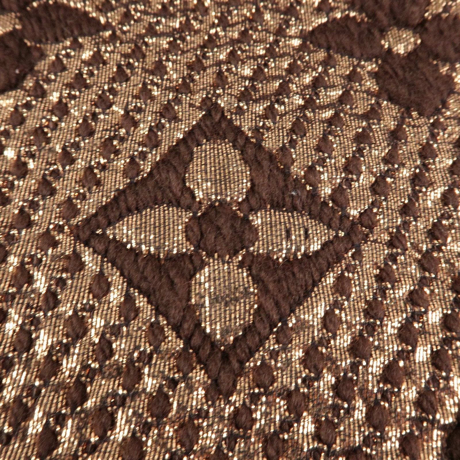 Louis Vuitton Echarpe Logomania Shine Wool Silk Scarf Brown M71383