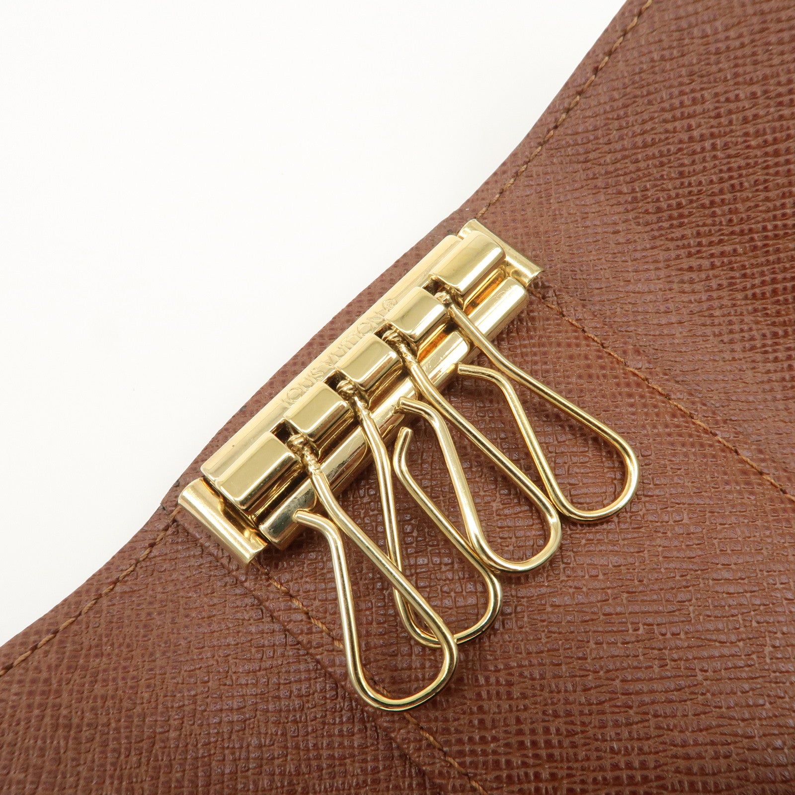 Louis Vuitton Monogram Multicles 4 Key Case Brown M69517