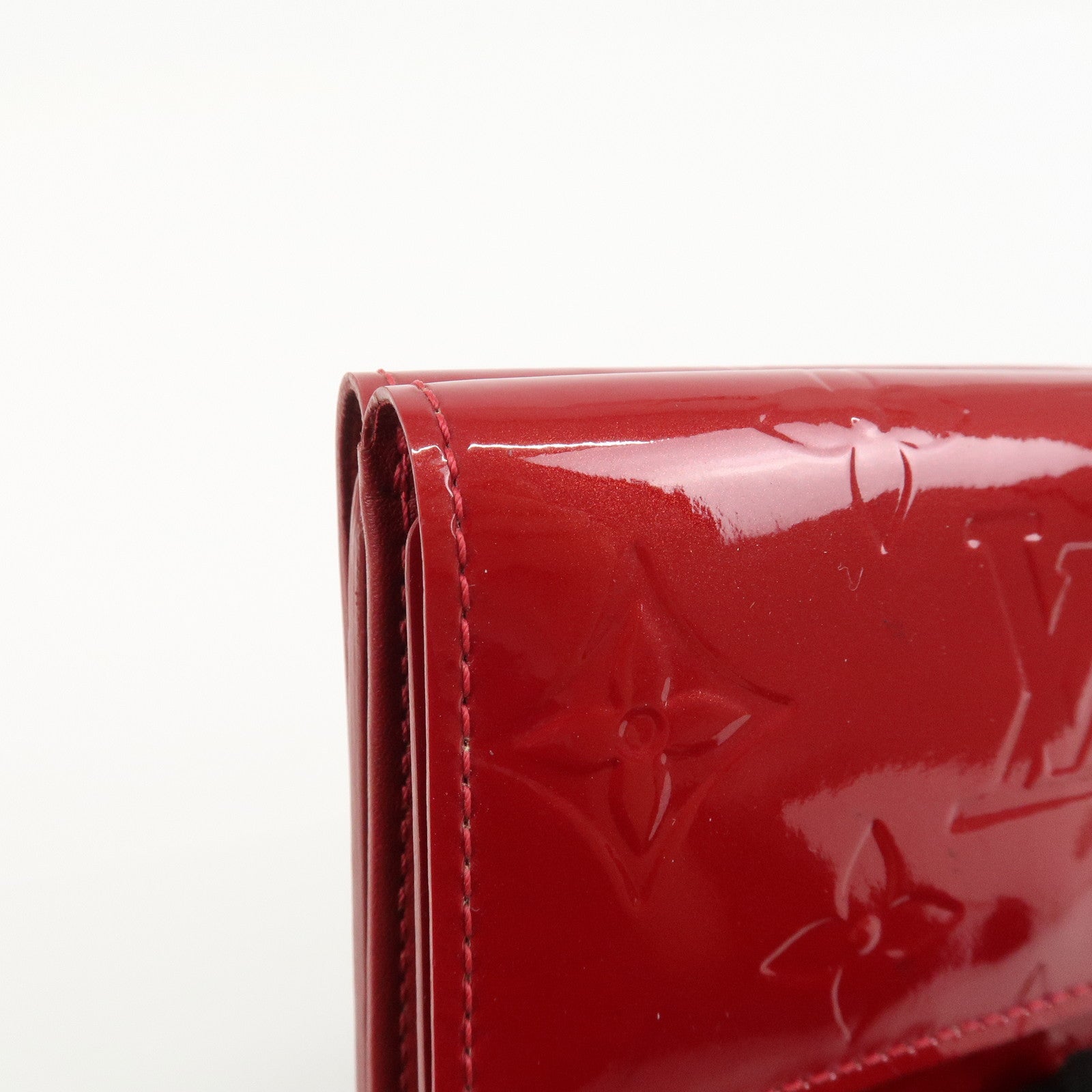 Louis Vuitton Vernis Porte Monnaie Billets Cartes de Credit M91982