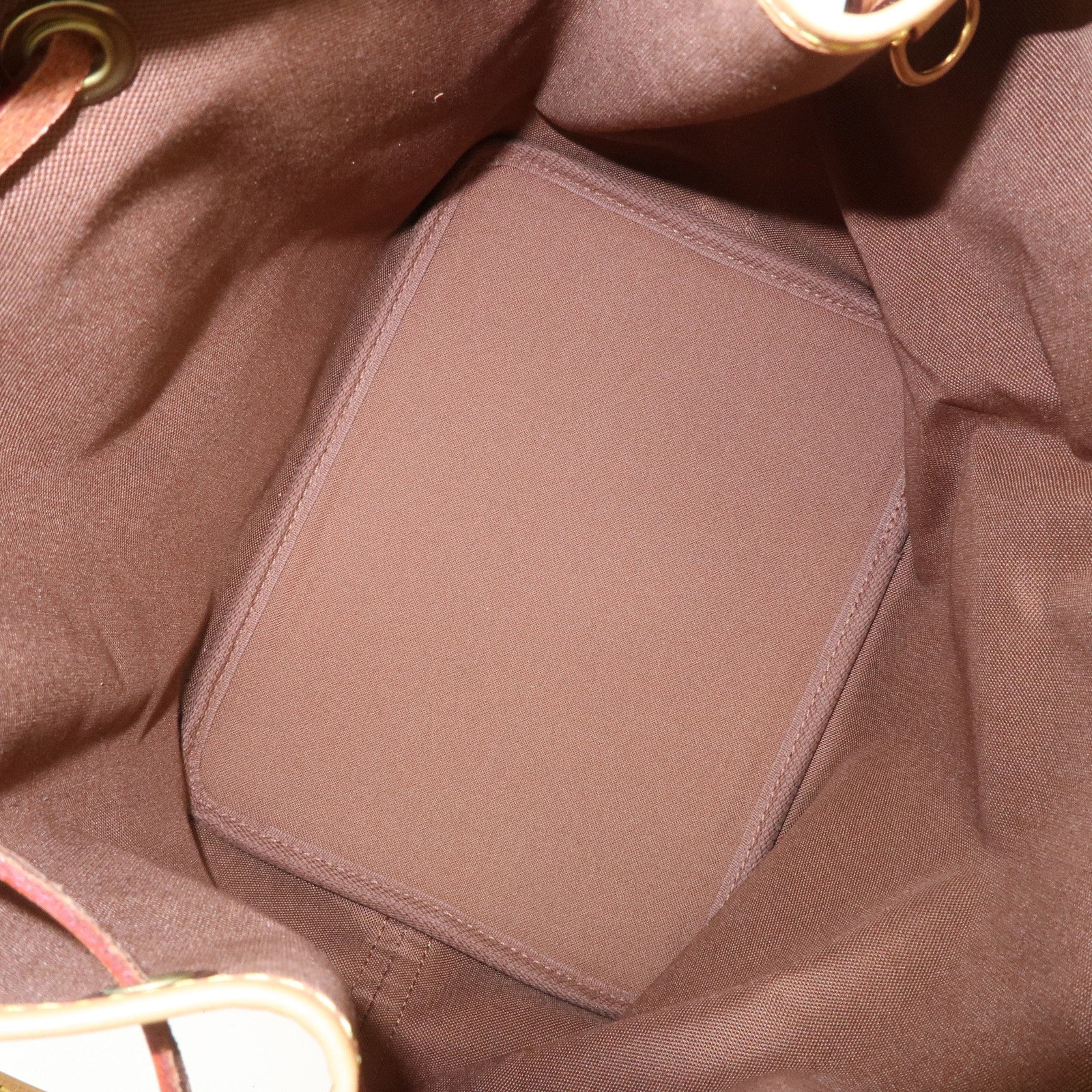 Louis Vuitton Monogram Petit Noe Shoulder Bag Brown M42226