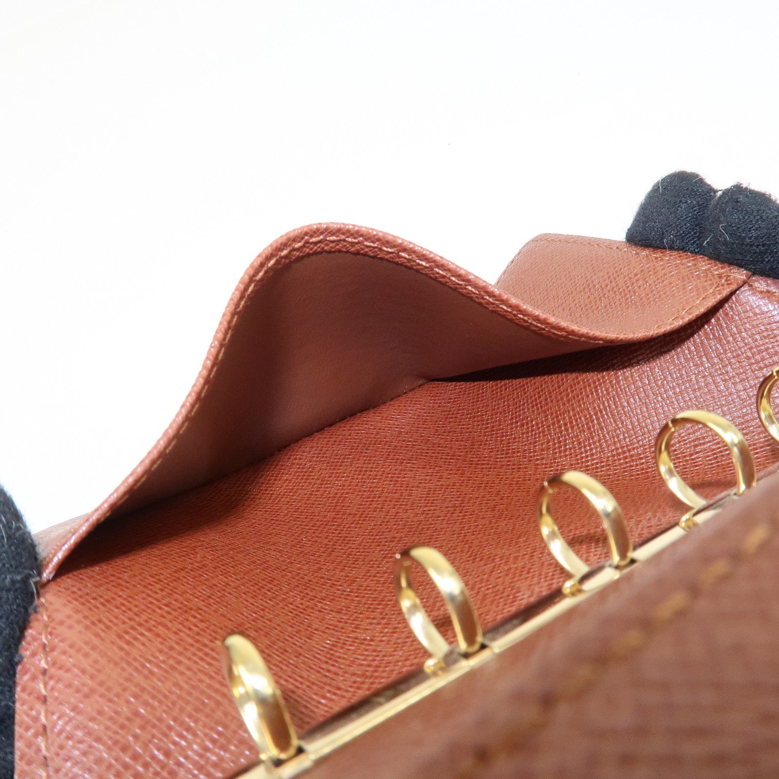 Louis Vuitton Monogram Agenda PM Planner Cover Brown R20005 Used