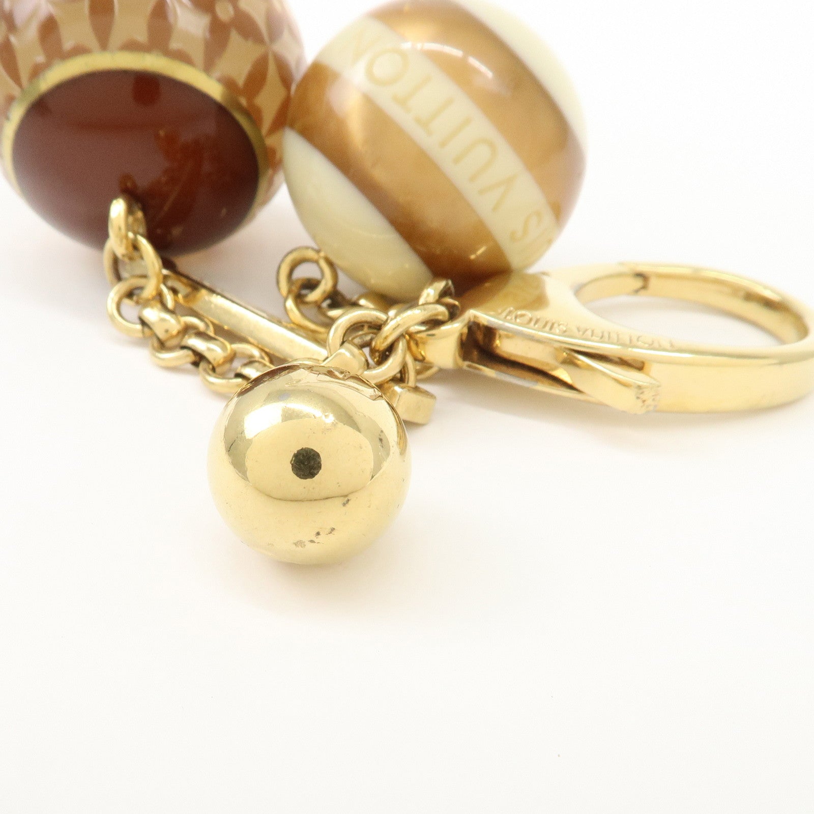 Louis Vuitton Metal Resin Bijou Sac Mini Lin Bag Charm M65699