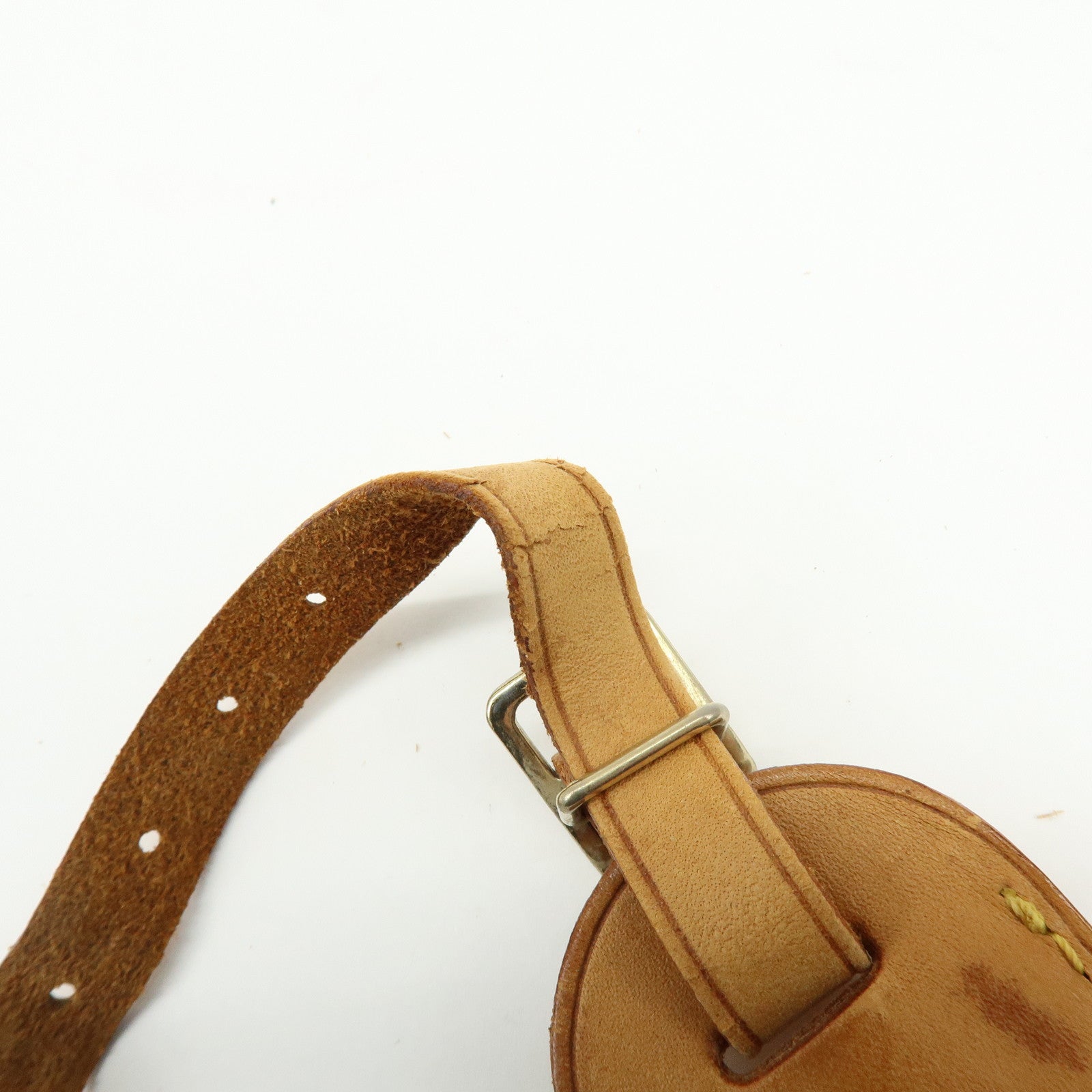 Louis Vuitton Set of 10 Leather Name Tag & Poignet Natural