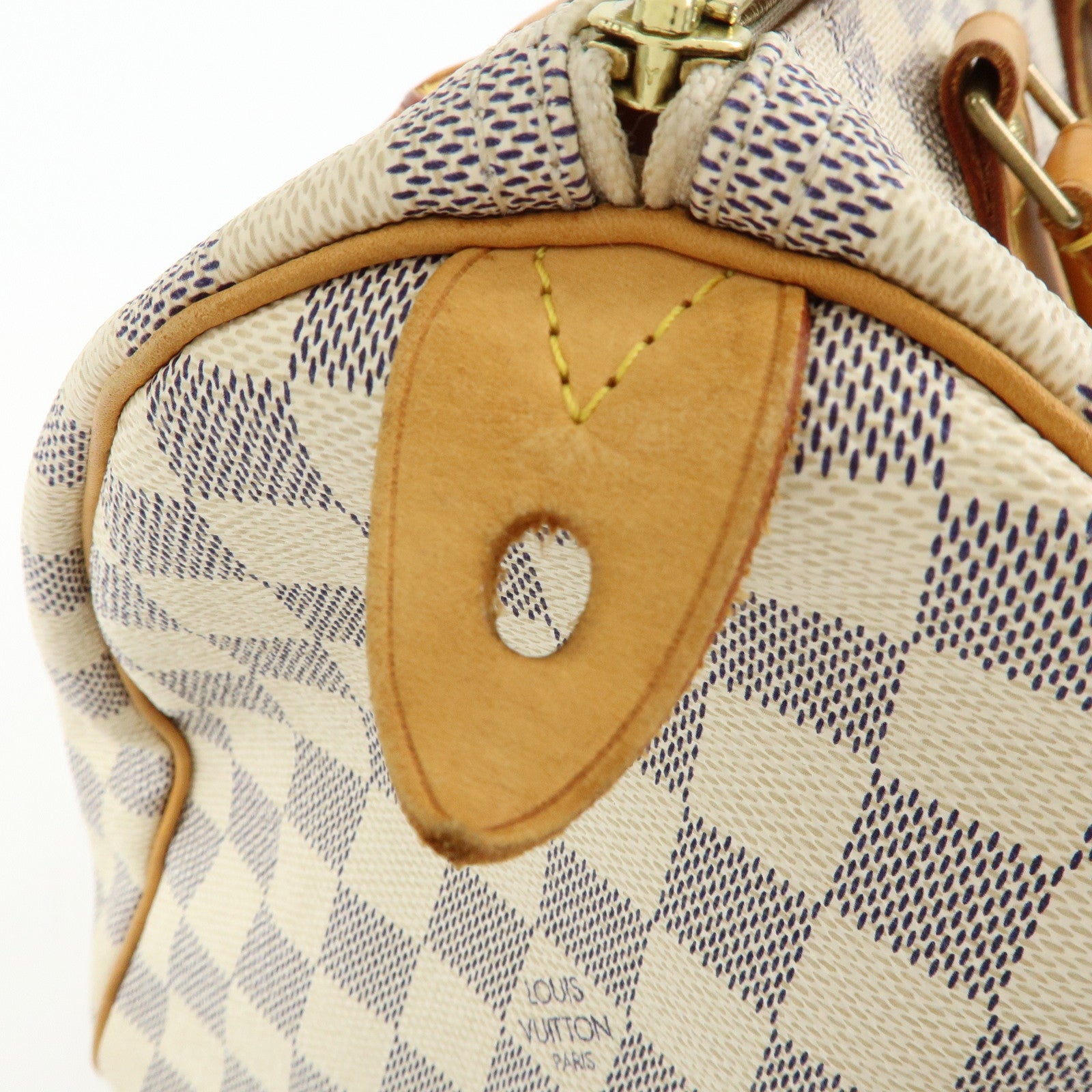 Louis Vuitton Damier Azur Speedy 30 Boston Bag Hand Bag N41533