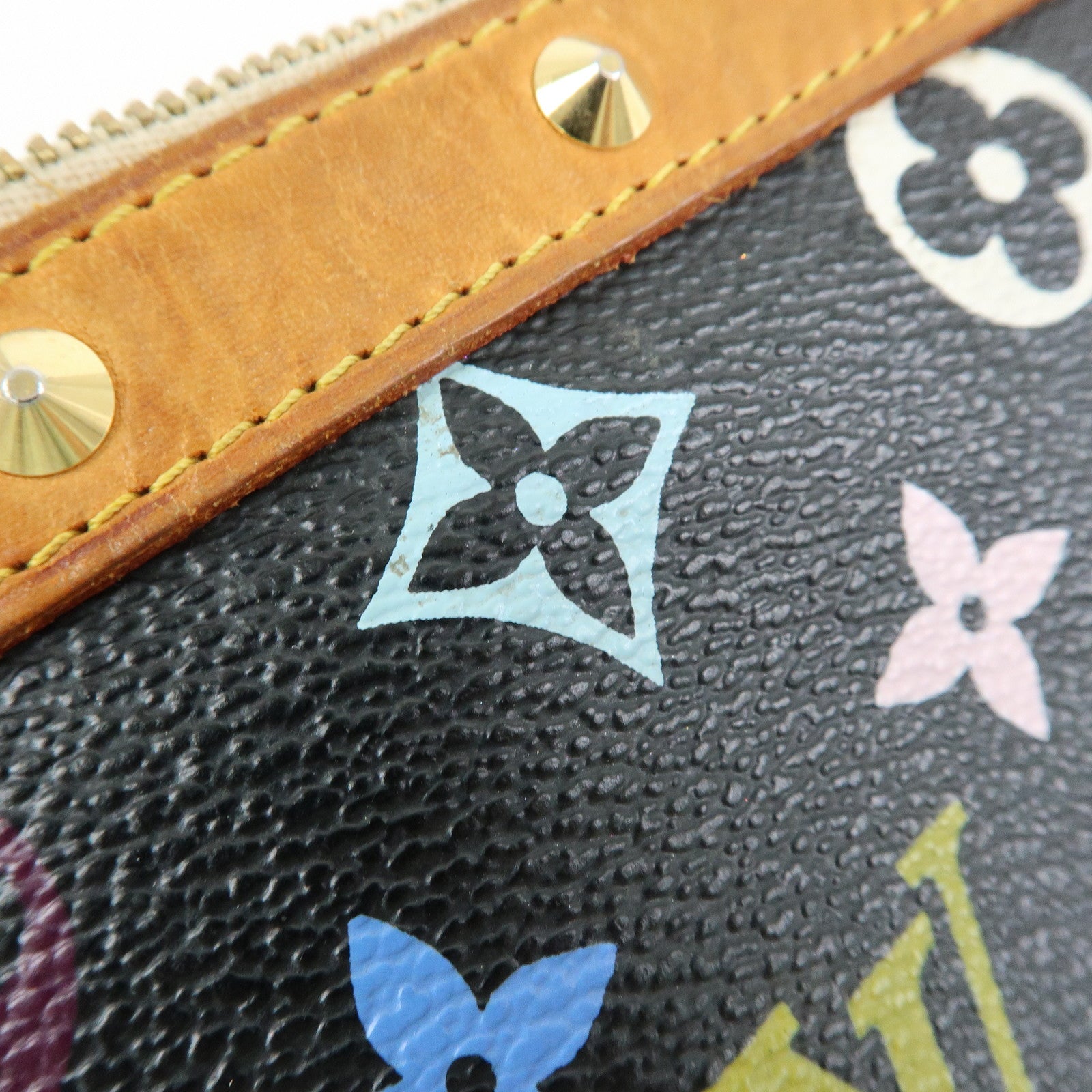 Louis Vuitton Monogram Multicolor Pochette Accessoires Noir M92648