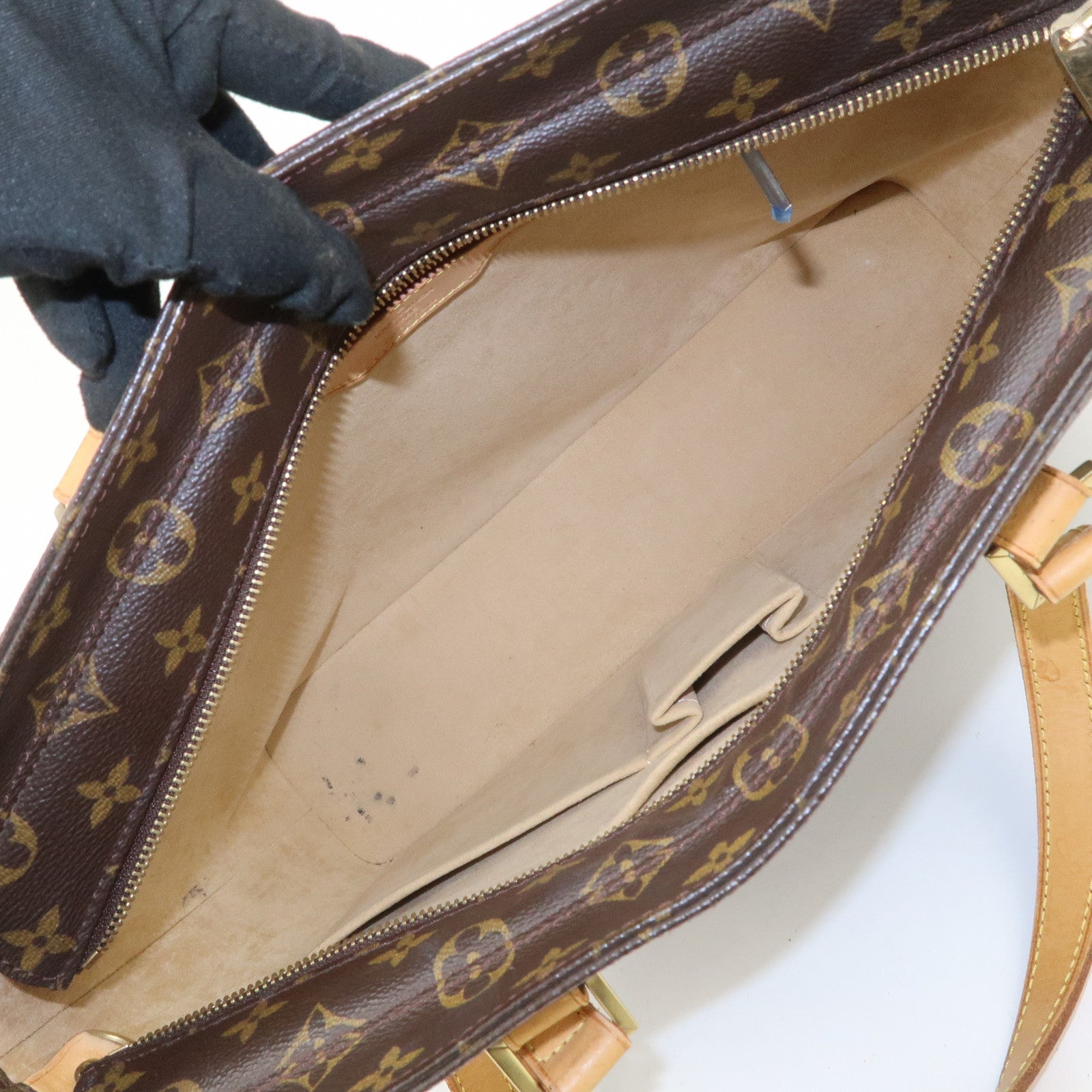 Louis Vuitton Monogram Luco Tote Bag Shoulder Bag Brown M51155