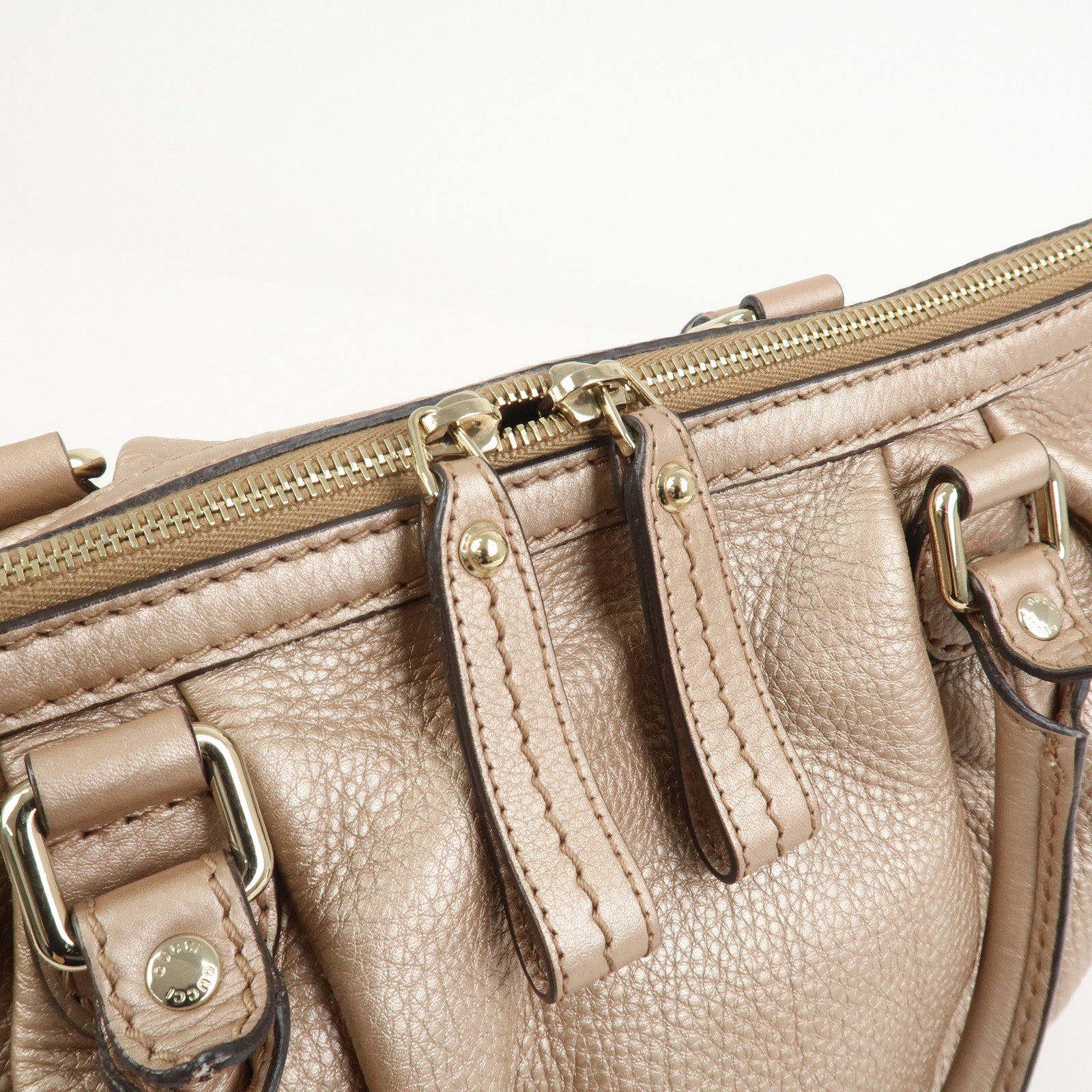GUCCI Sukey Interlocking G Leather 2Way Bag Shoulder Bag 247902