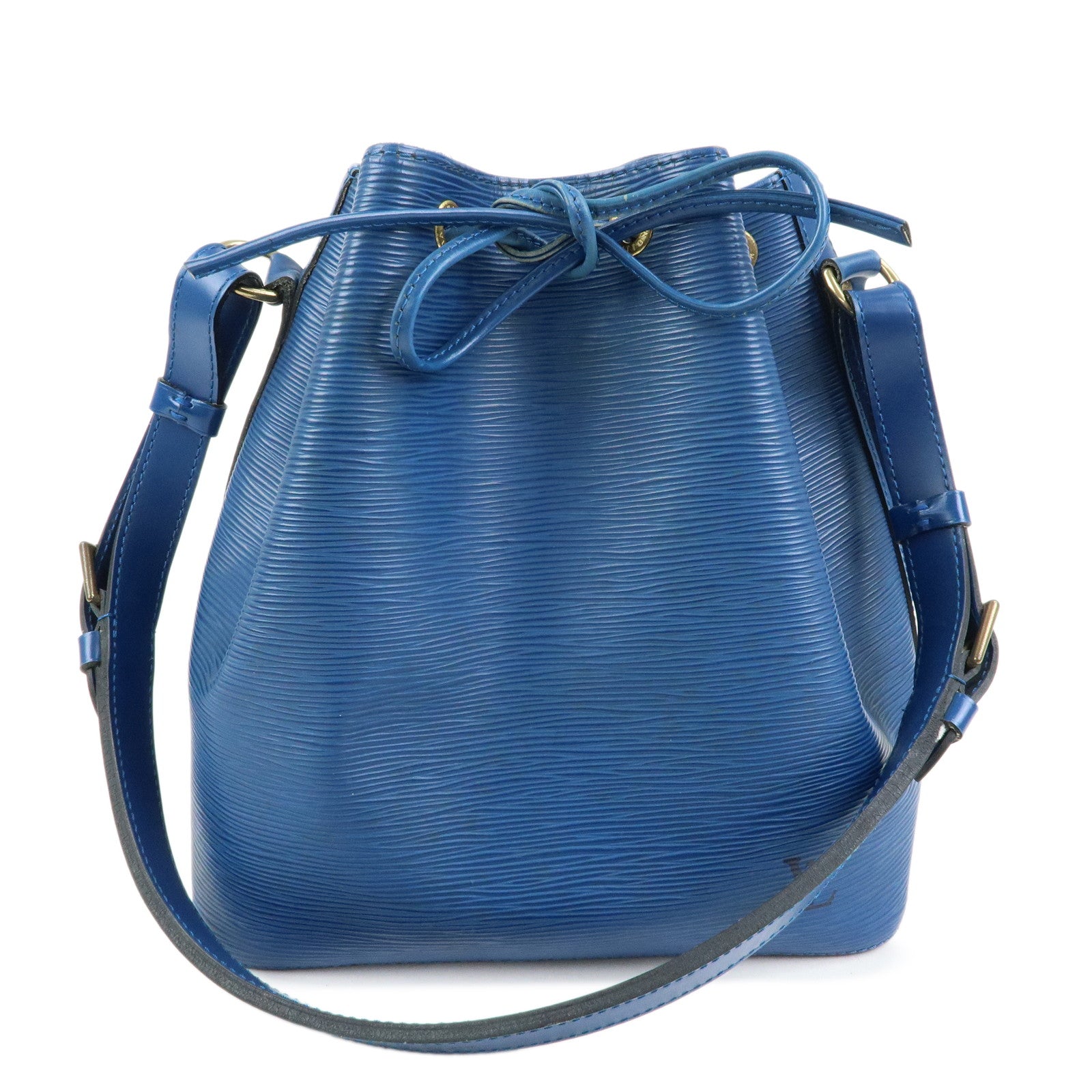 Louis Vuitton Epi Petit Noe Shoulder Bag Toledo Blue M44105