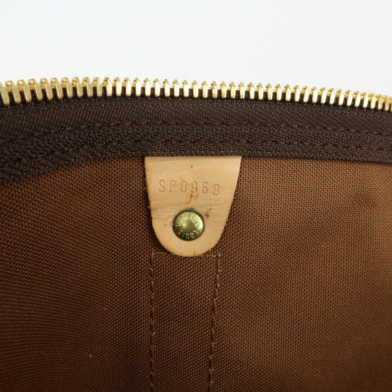 Louis Vuitton Monogram Keep All Bandouliere 50 Boston Bag M41416