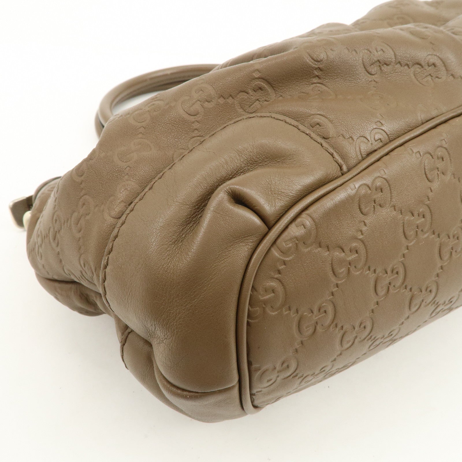 GUCCI Sukey Interlocking G Guccissima 2Way Shoulder Bag 247902