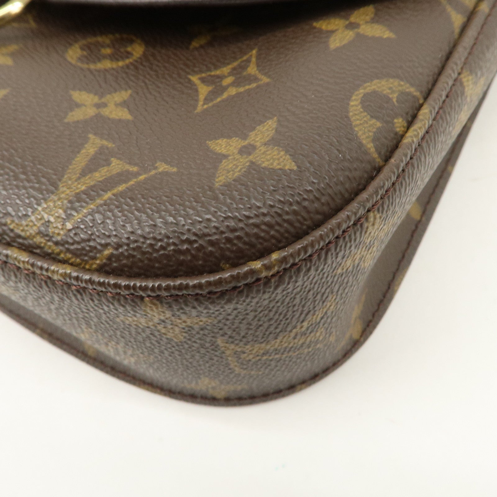 Louis Vuitton Monogram Saint Cloud GM Shoulder Bag Brown M51242