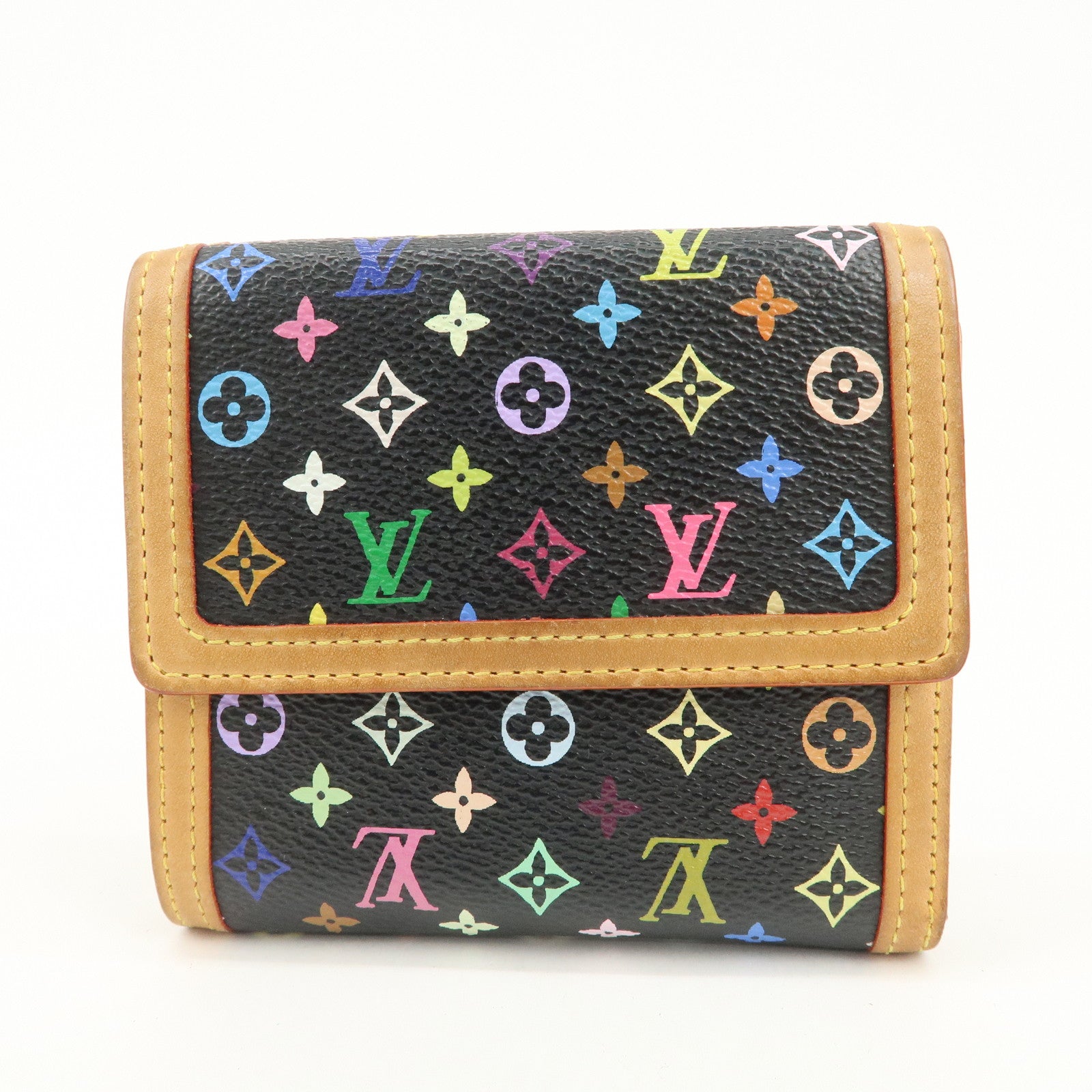 Louis Vuitton Monogram Porte Monnaie Billets Carte Credit M92984 Used