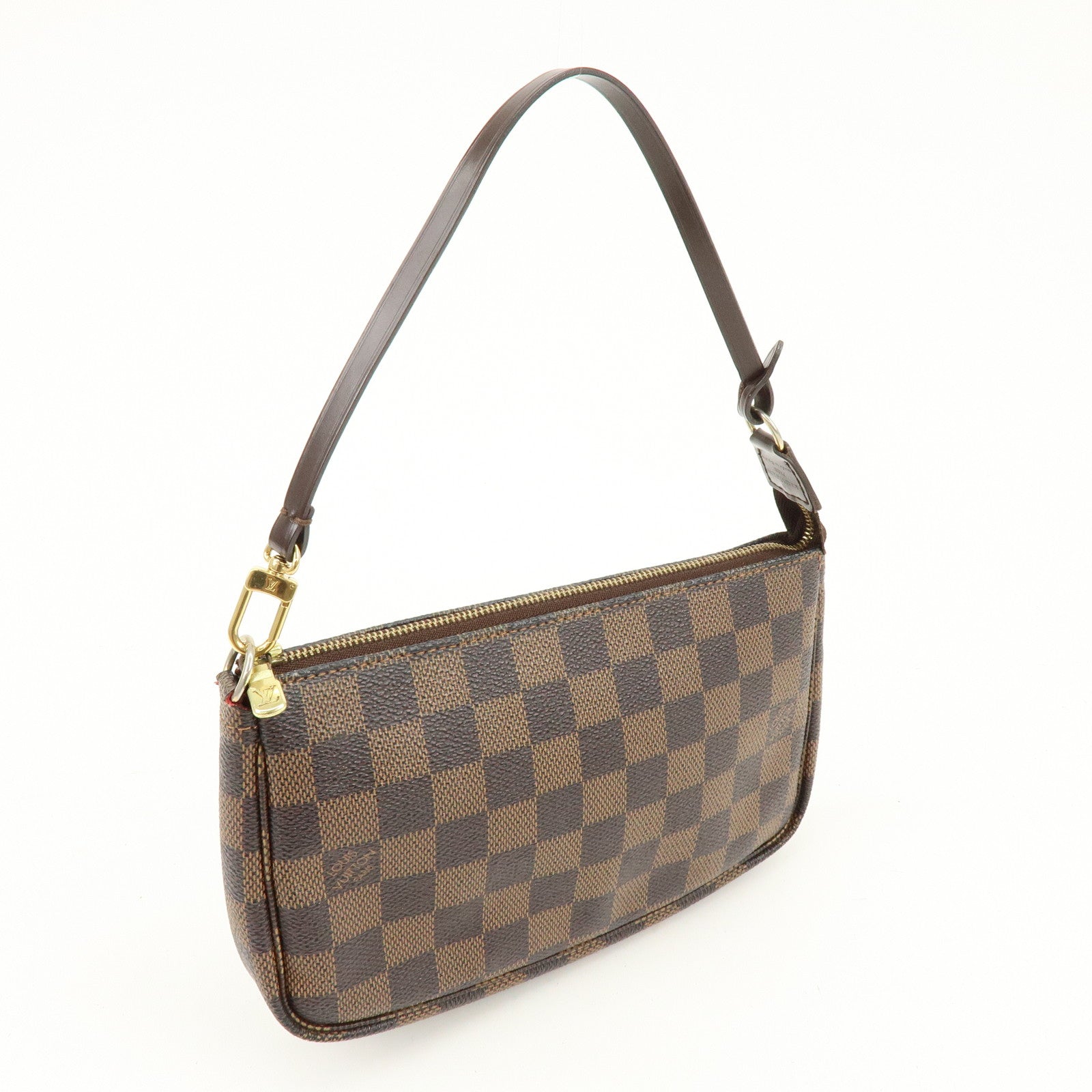 Louis Vuitton Damier Ebene Pochette Accessoires Hand Bag N51985