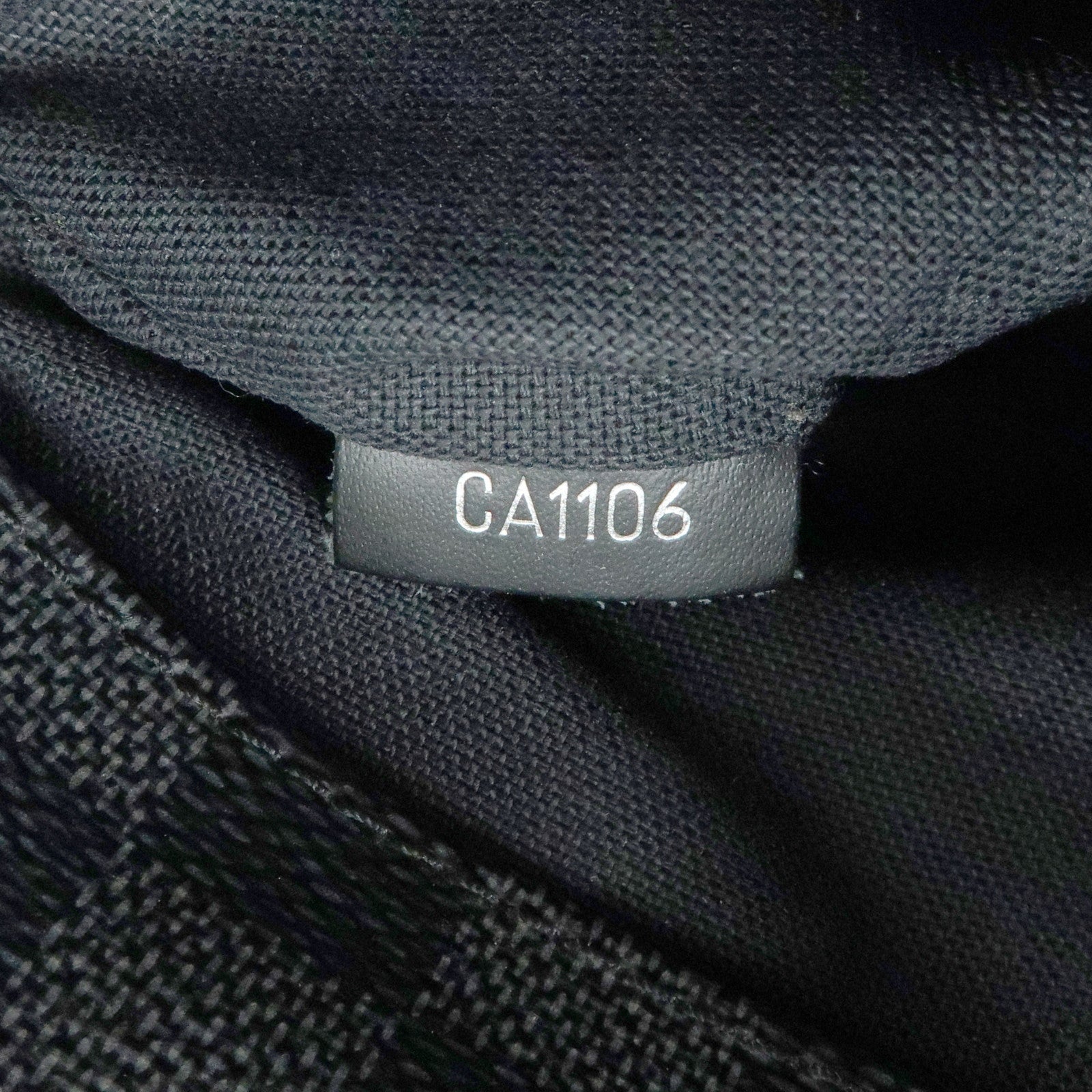 Louis Vuitton Damier Graphite District PM Shoulder Bag Noir N41260