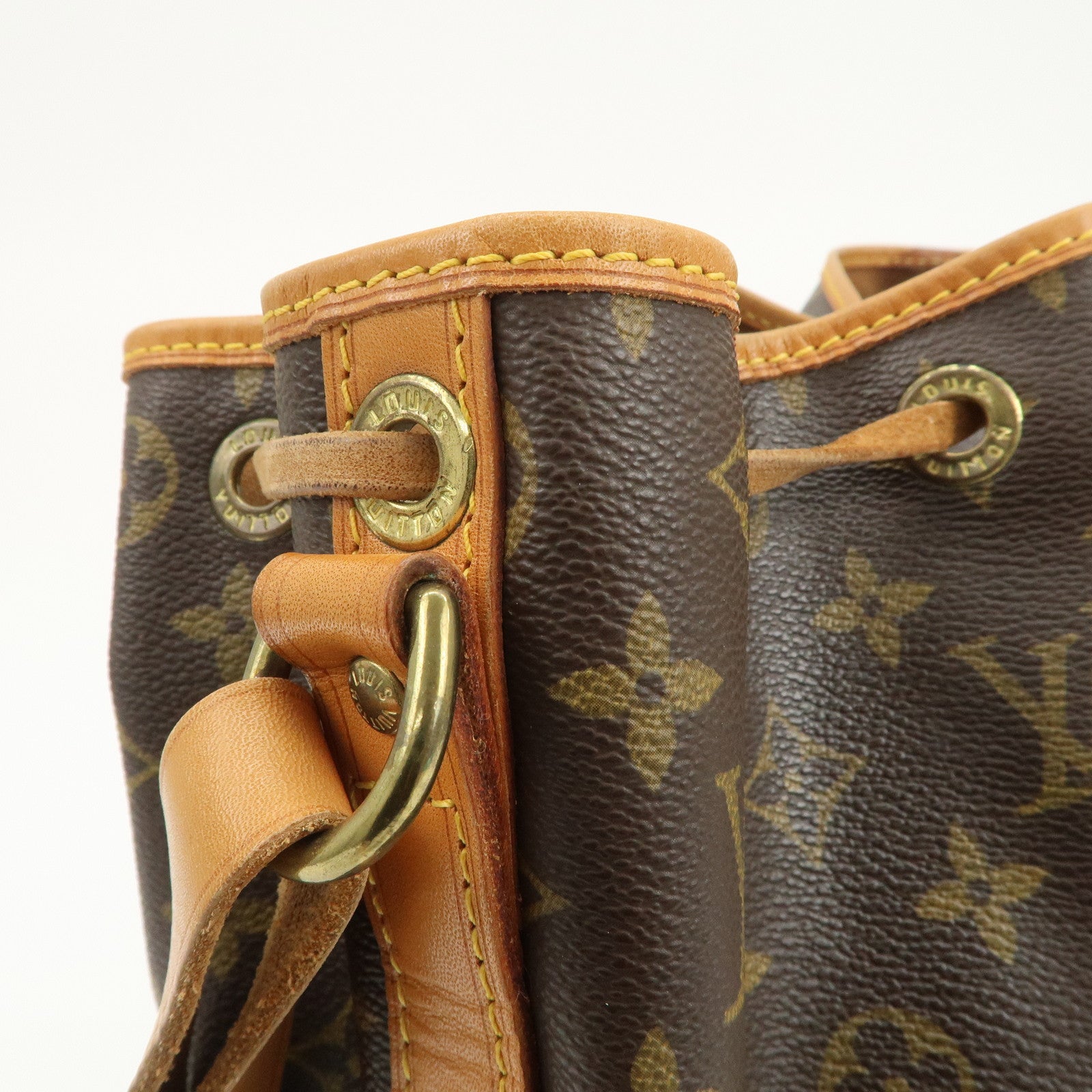 Louis Vuitton Monogram Noe Shoulder Bag Hand Bag Brown M42224