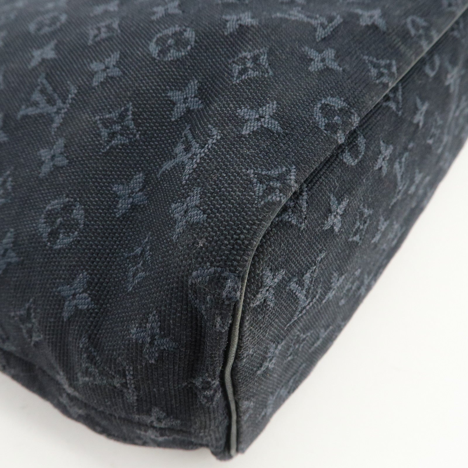 Louis Vuitton Monogram Mini Canvas Lucille GM Tote Bag Blue M92679
